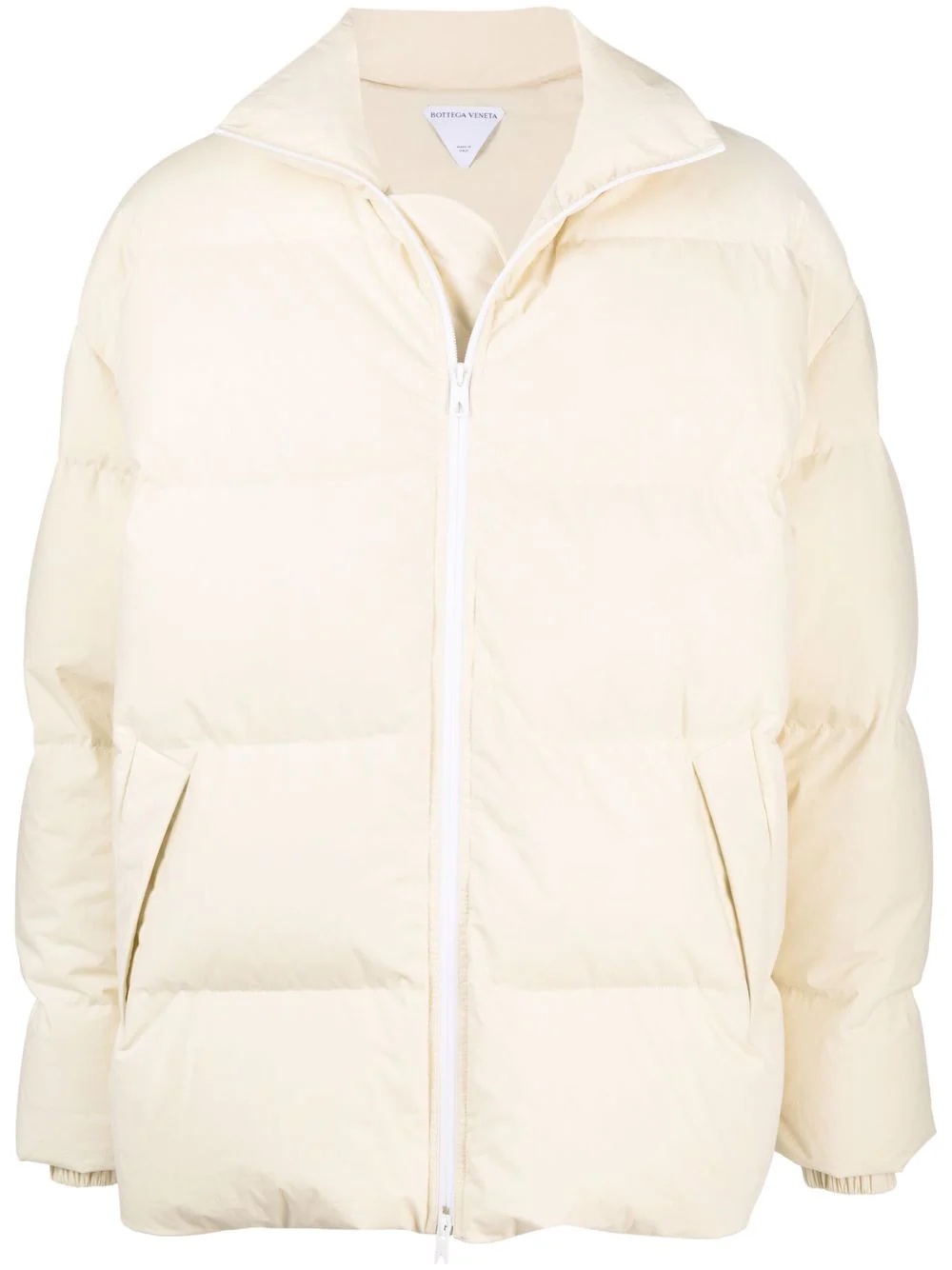 hooded puffer jacket - 1