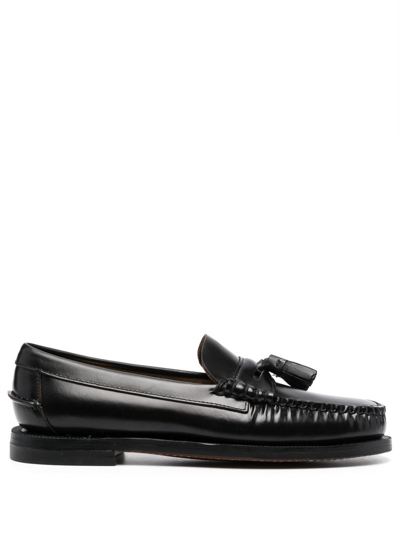 tassels leather loafers 1
