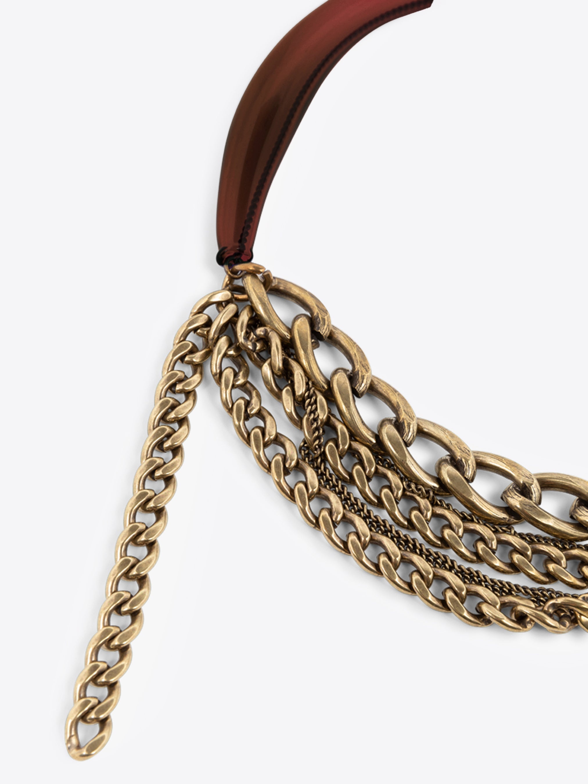 LAYERED CHAIN NECKLACE - 4