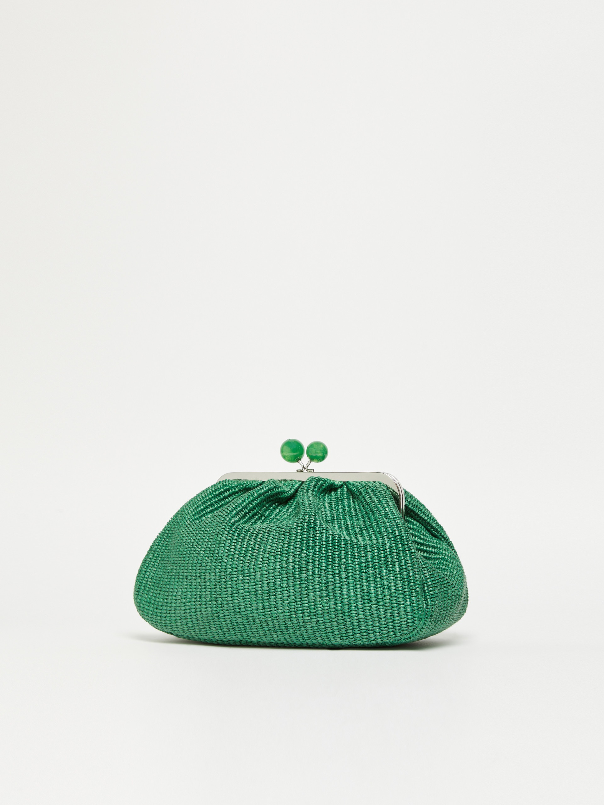 FORTUNA Medium raffia-effect Pasticcino bag - 2