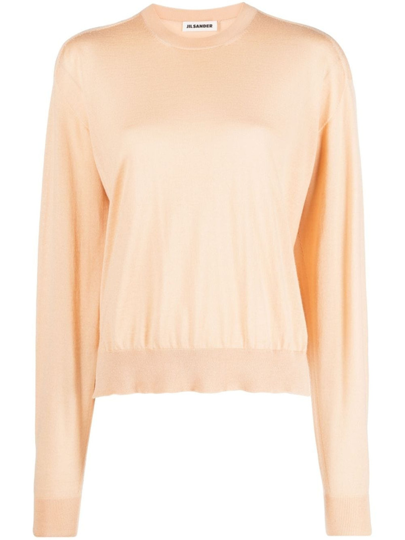 crew-neck long-sleeve sweater 1