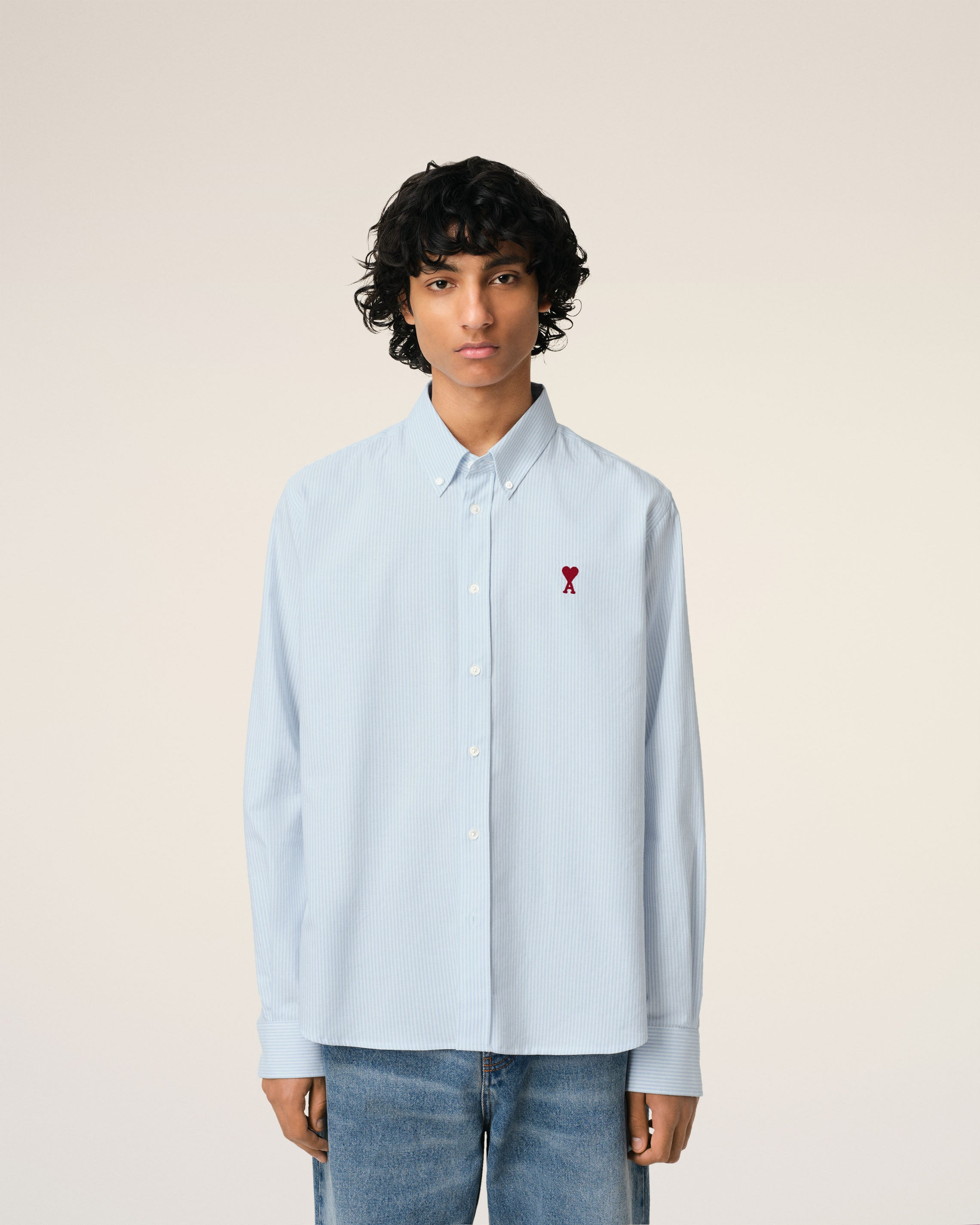 BUTTON-DOWN AMI DE COEUR SHIRT - 7