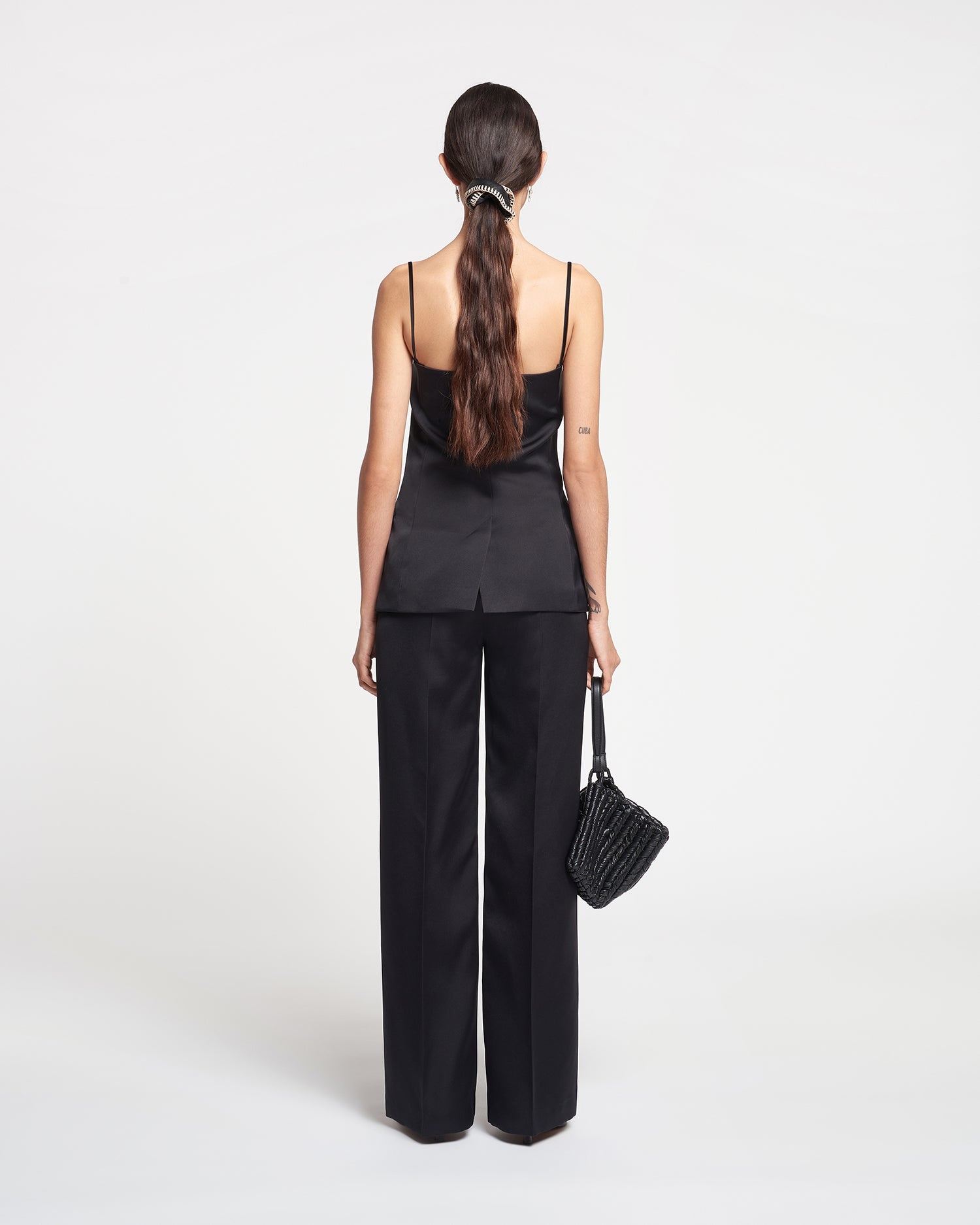 Tailored Tech-Satin Vest - 5
