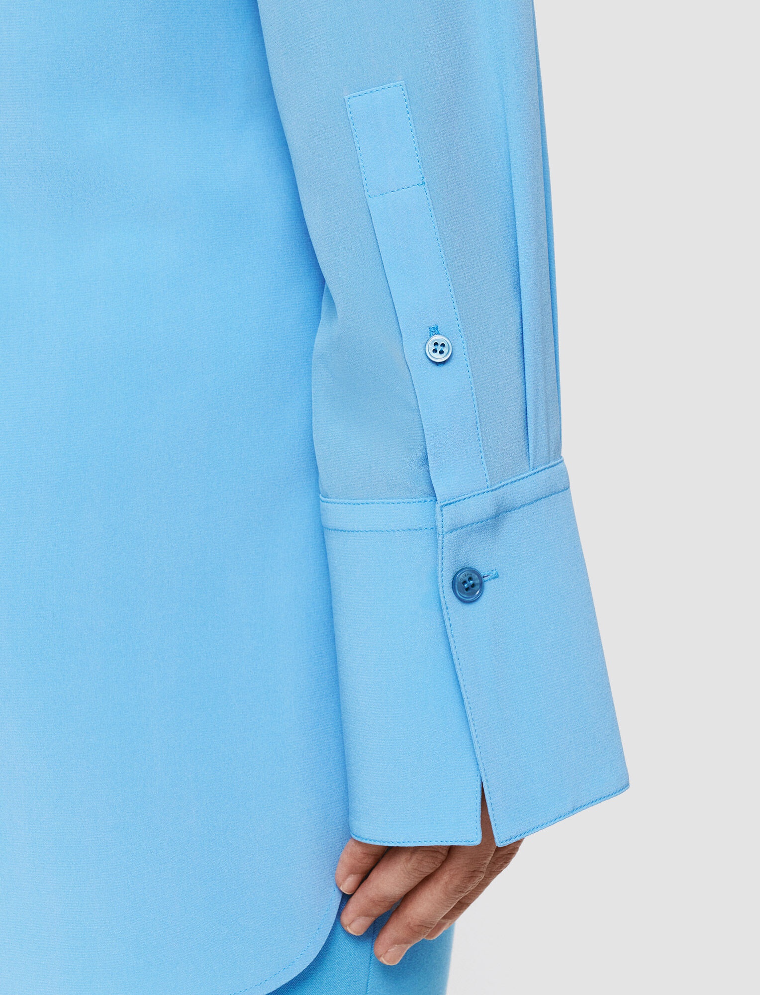Silk Crepe de Chine Joe Blouse - 6