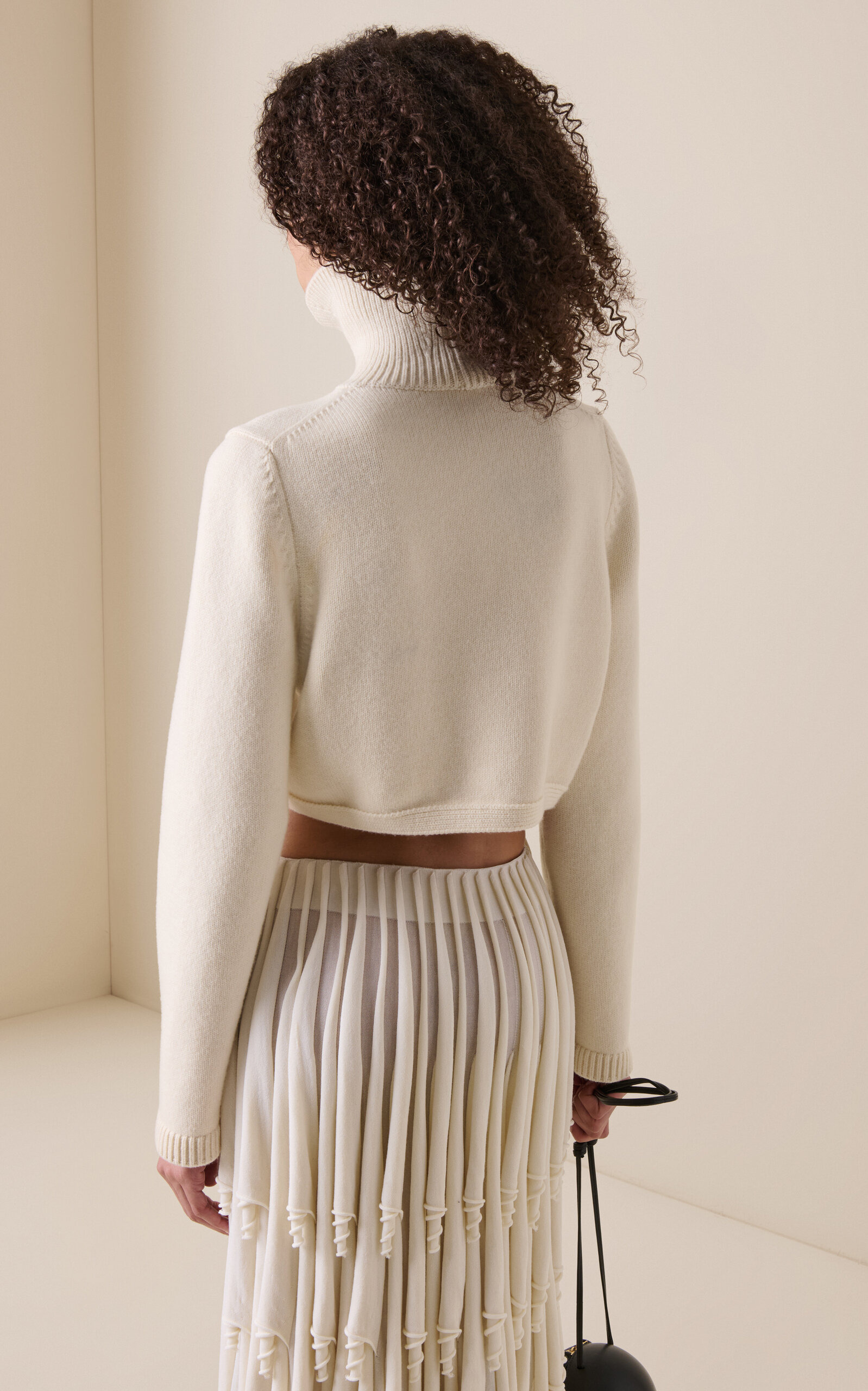 Cut-Out Cashmere-Blend Jumper neutral - 5