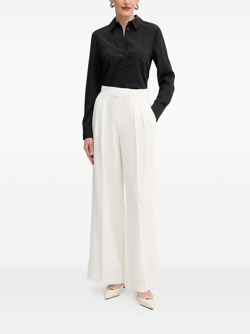 GUESS USA beaded collared blouse outlook