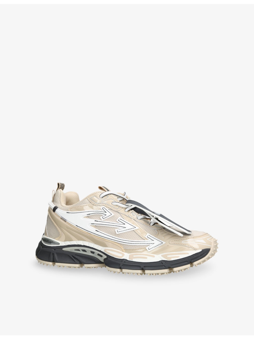 Be Right Back Mixed-Textile Low-Top Trainers - 3