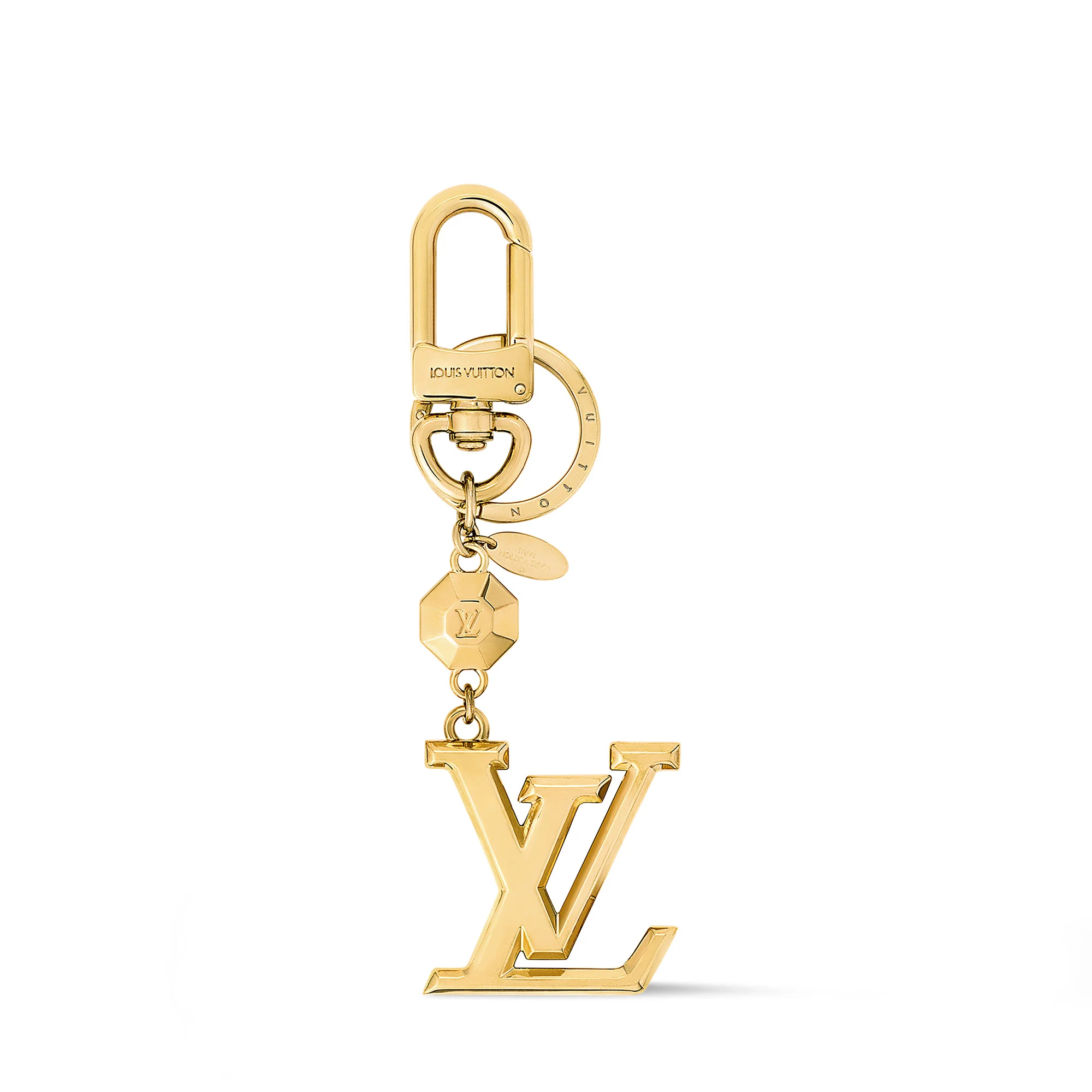 LV Facettes Bag Charm & Key Holder - 1