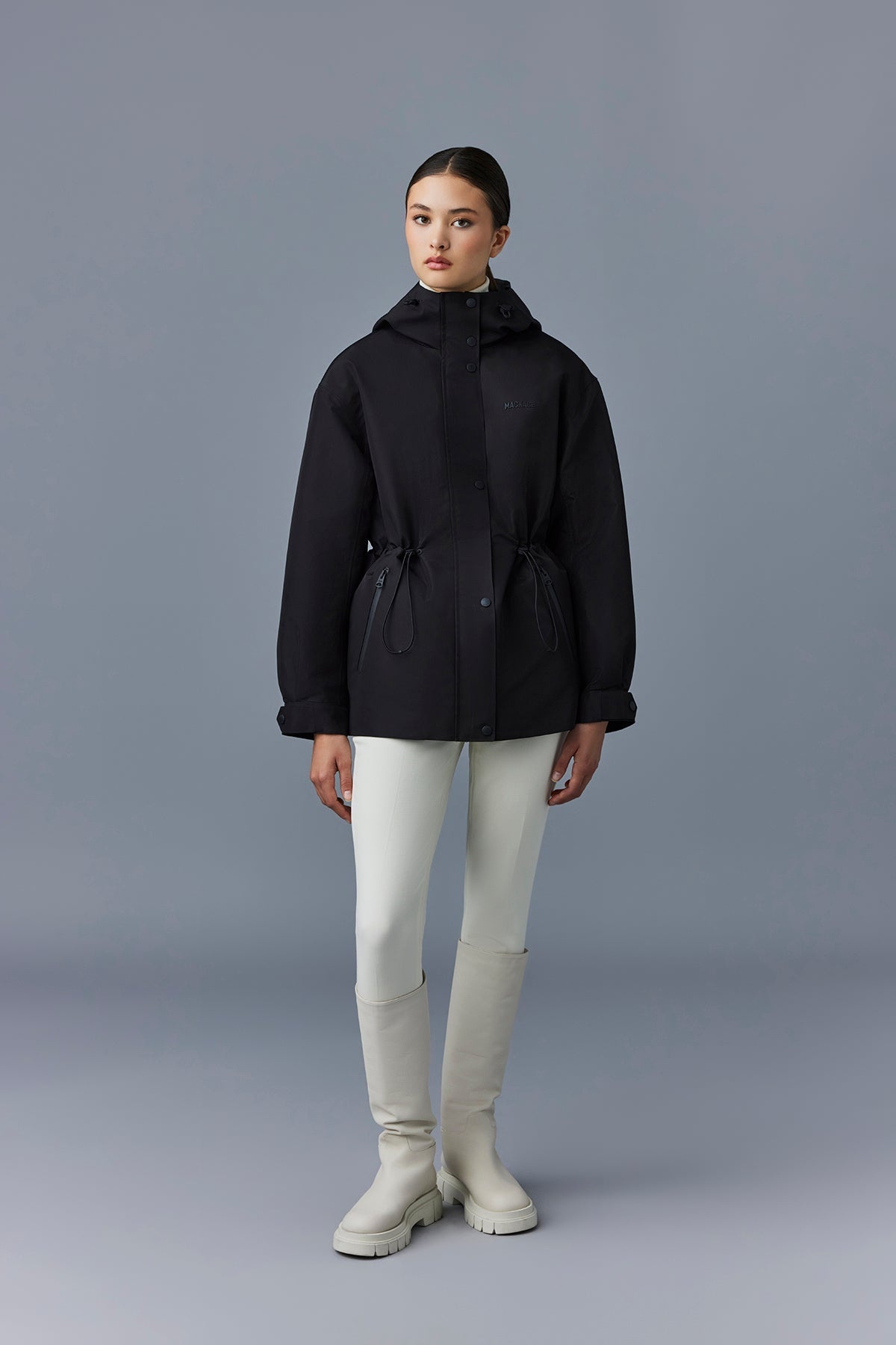 直営店☆Mackage☆SALE! MELANY 2-in-1 ナイロン レインパーカー マッカージュ レディース ナイロンジャケット MELANY