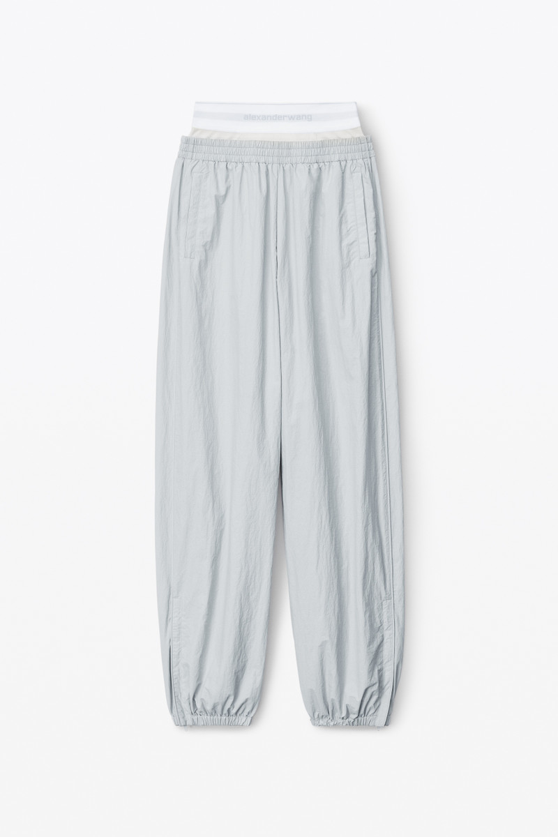 track pant with pre-styled logo underwear waistband - 1