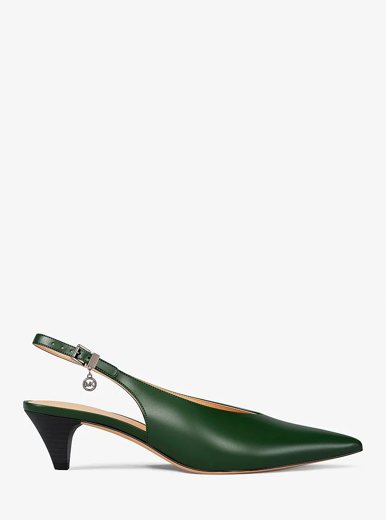 Tonya Leather Slingback Pump - 1
