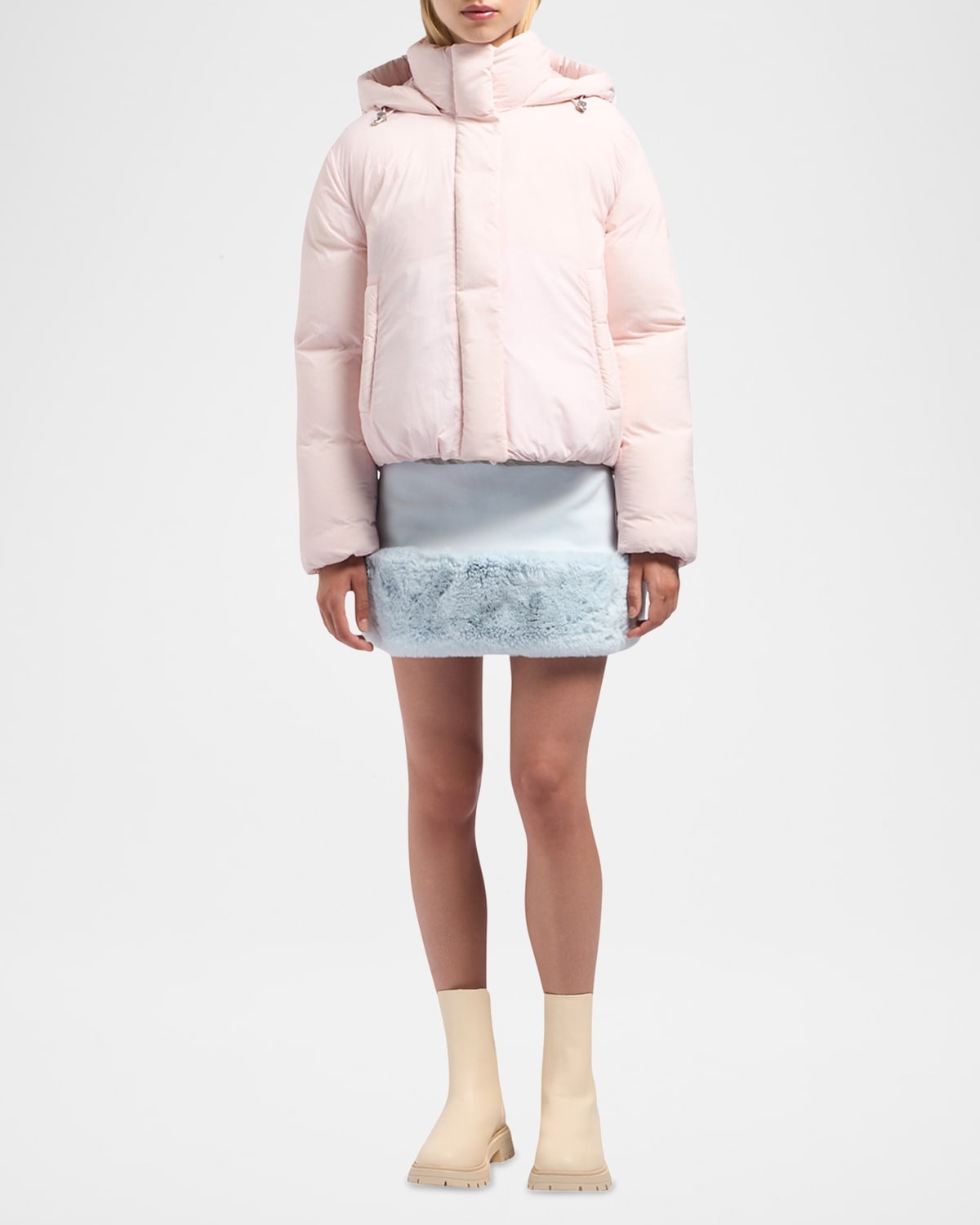 Koya Cropped Duvet Jacket - 1