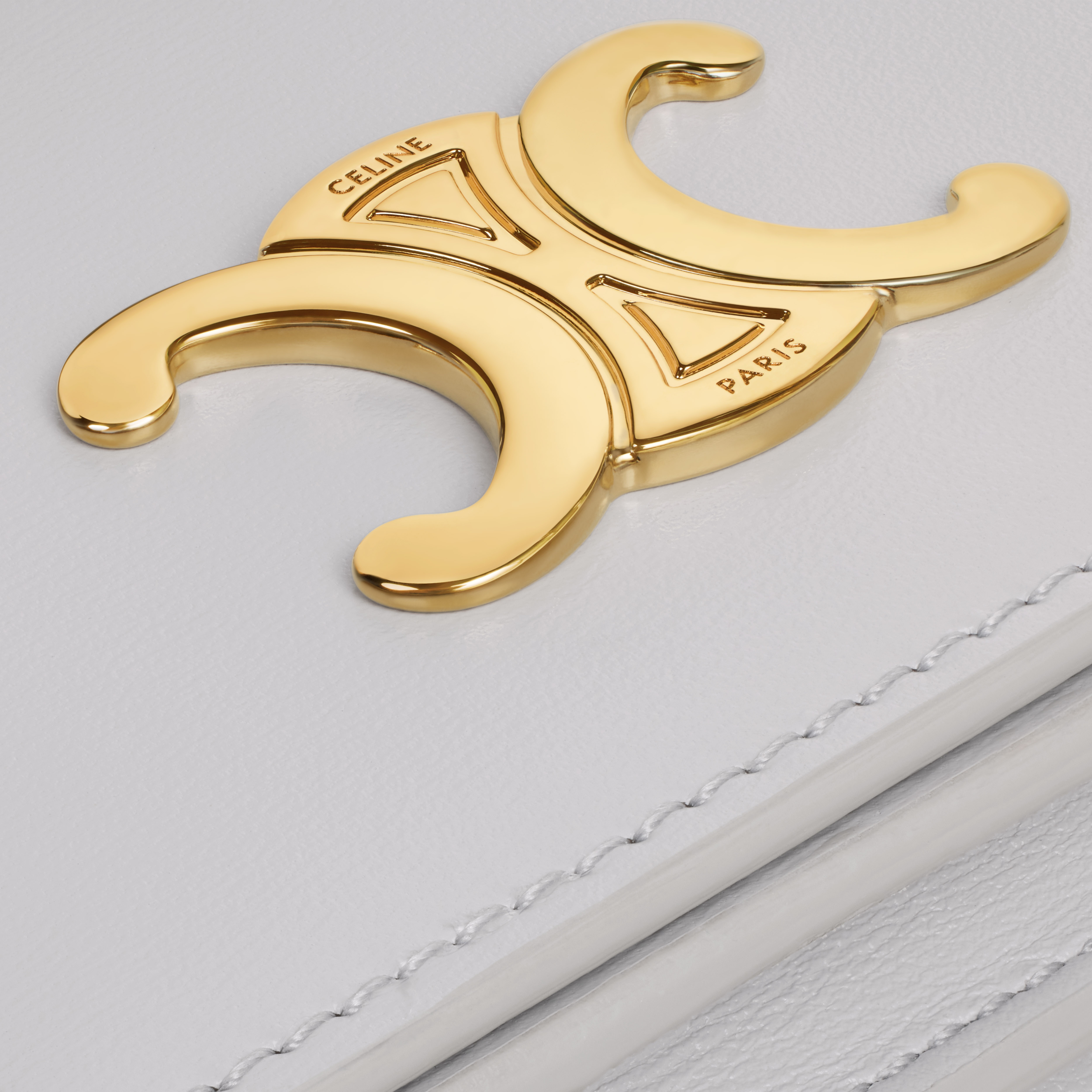 TRIOMPHE BUSINESS CARD HOLDER in SHINY CALFSKIN - 5
