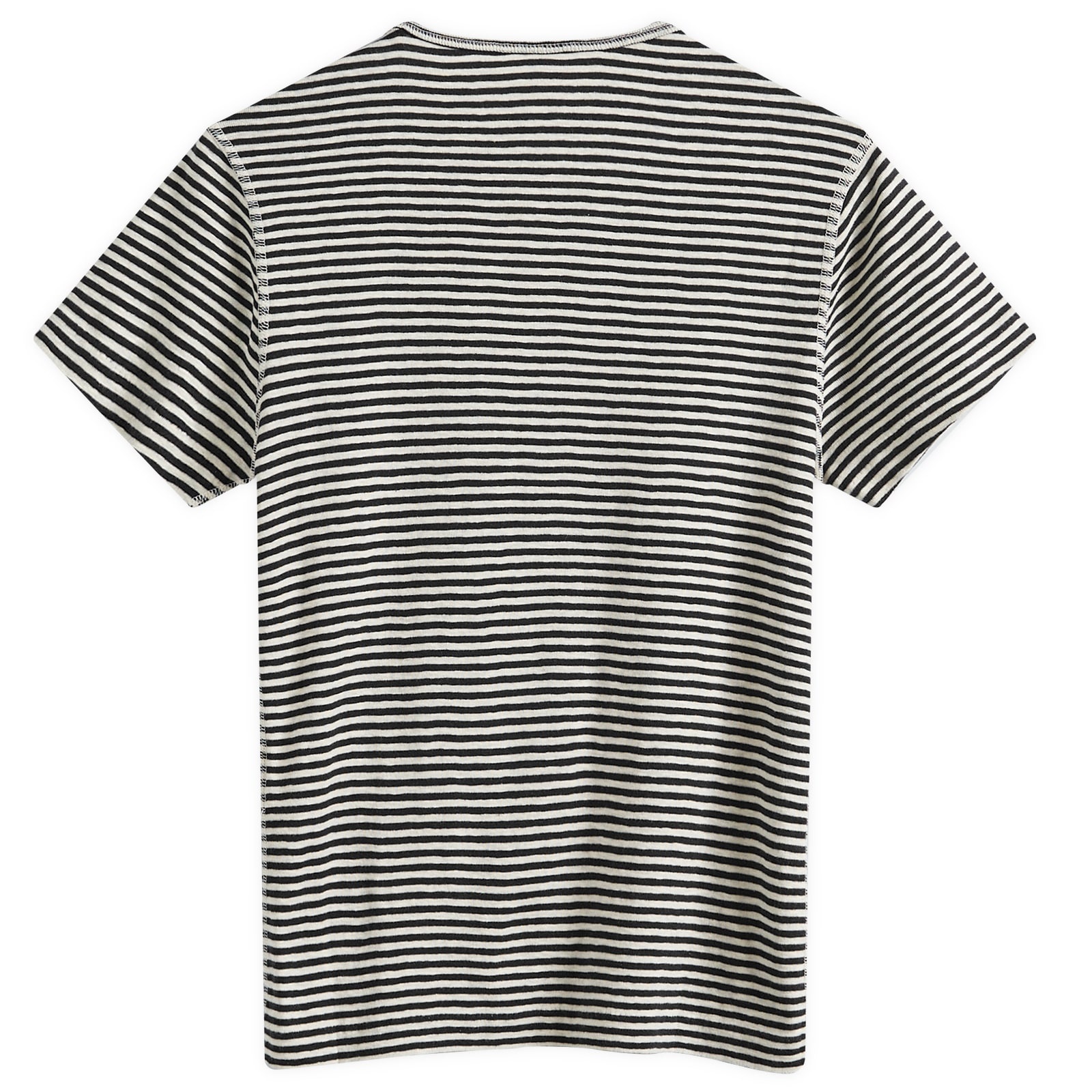 Nudie Eve Stripe Slub T-Shirt - 2