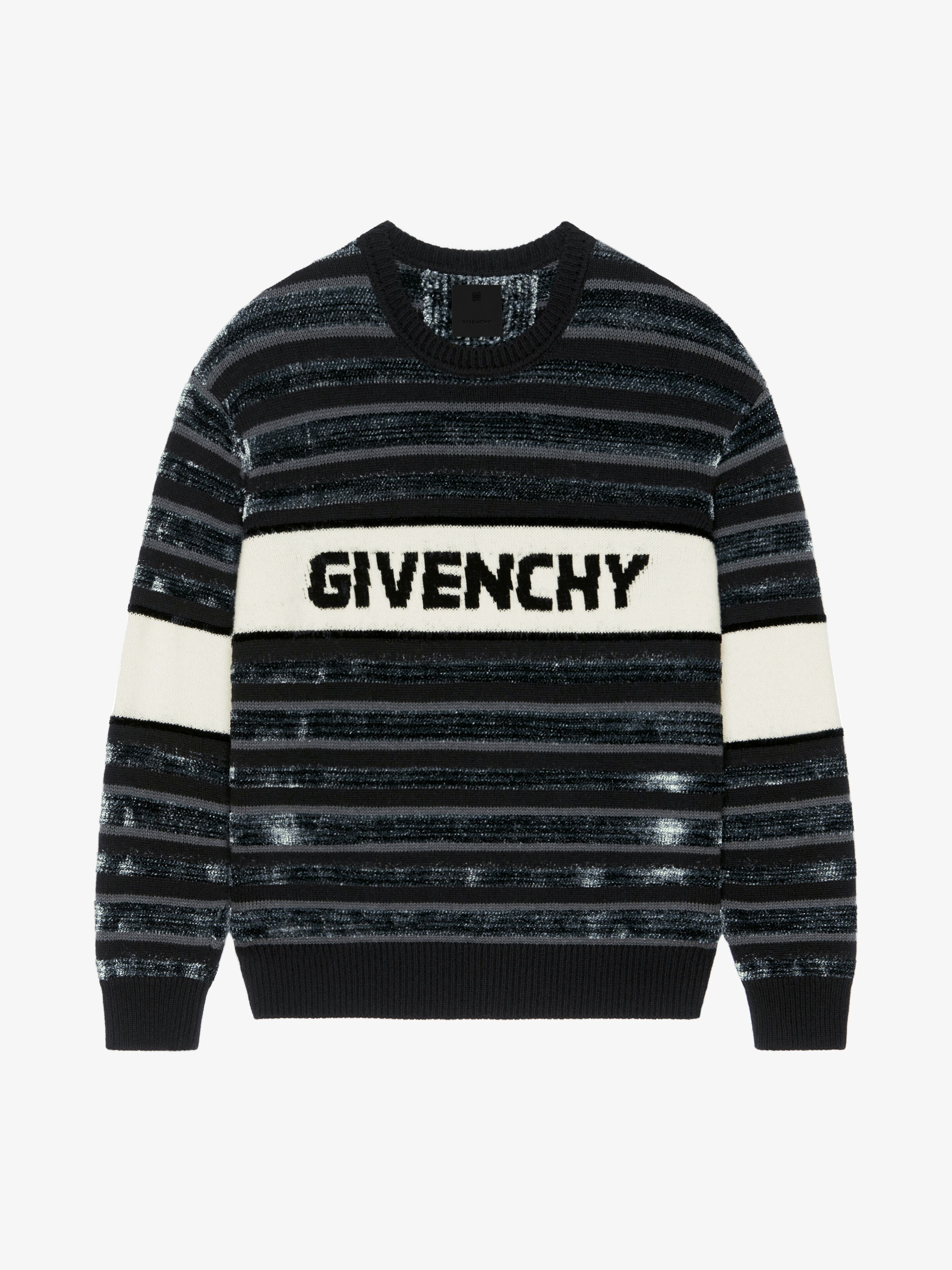 GIVENCHY SWEATER IN WOOL WITH STRIPES - 1