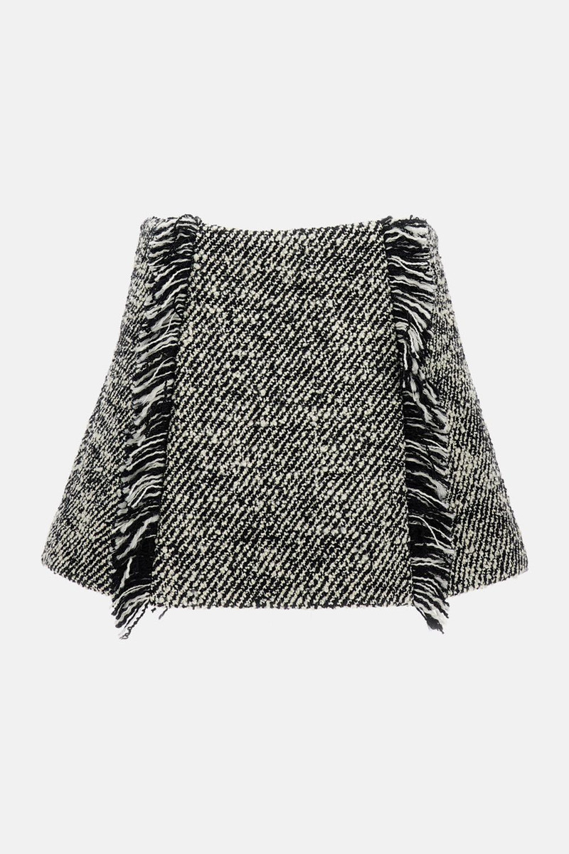 DURAZZI MILANO Wool miniskirt outlook