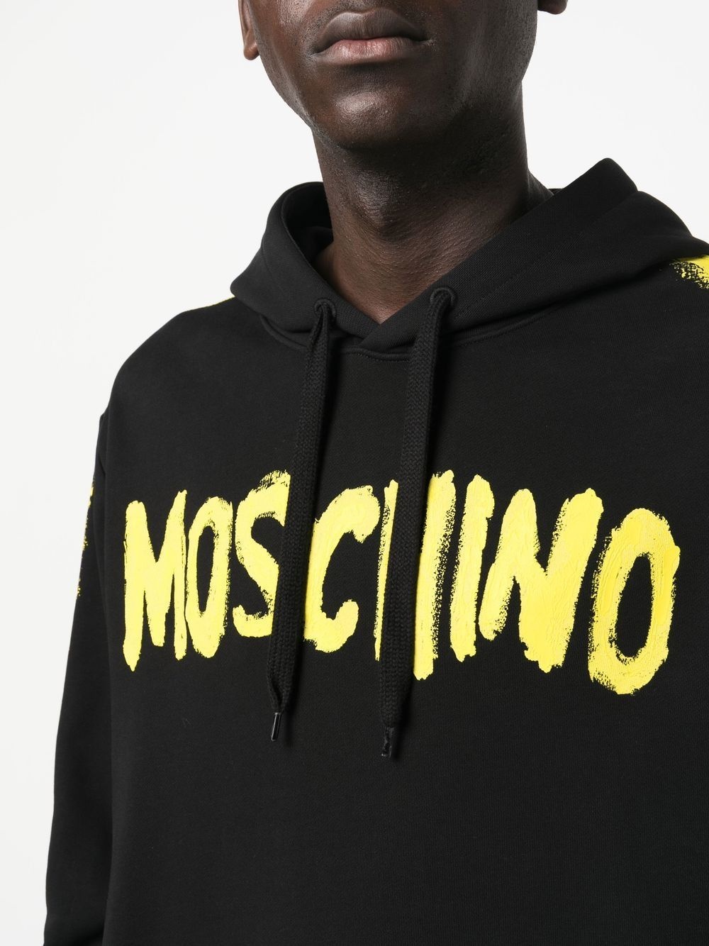 logo print pullover hoodie - 5