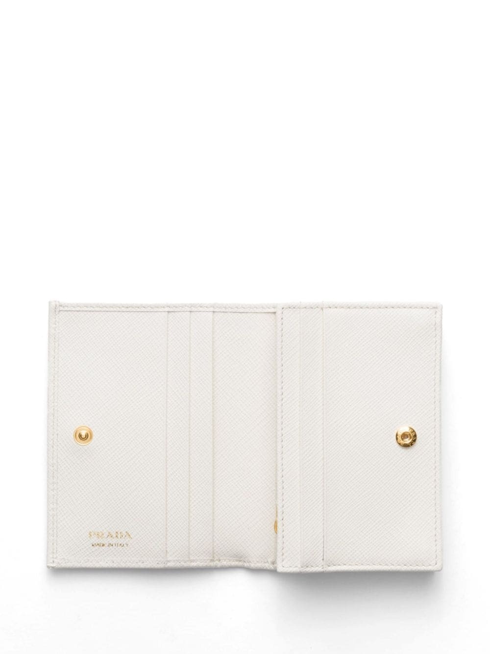 triangle-logo leather wallet - 3