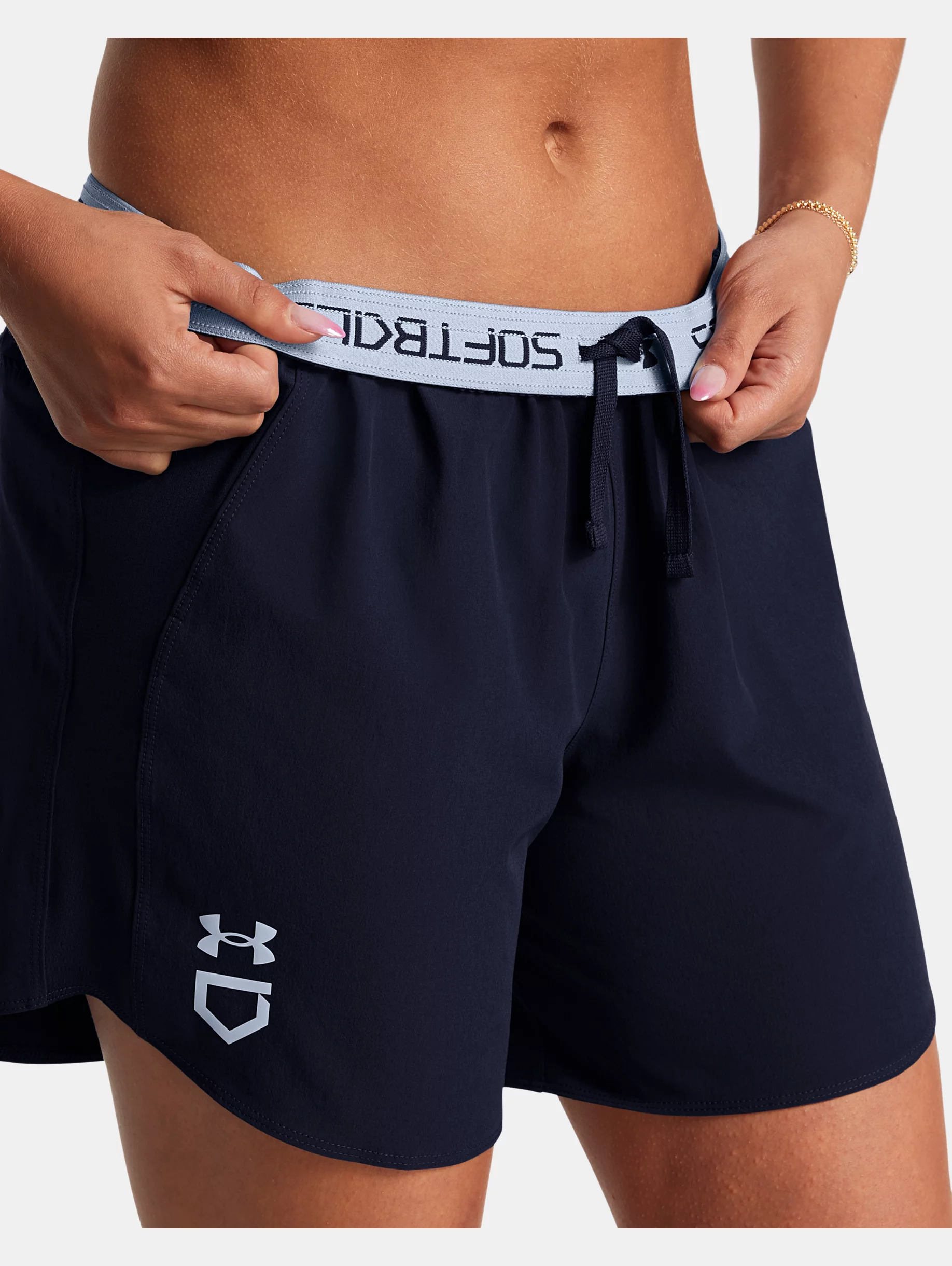 Women's UA Utility Softball Shorts - 6