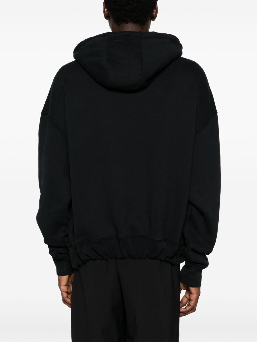 logo-print hoodie - 4