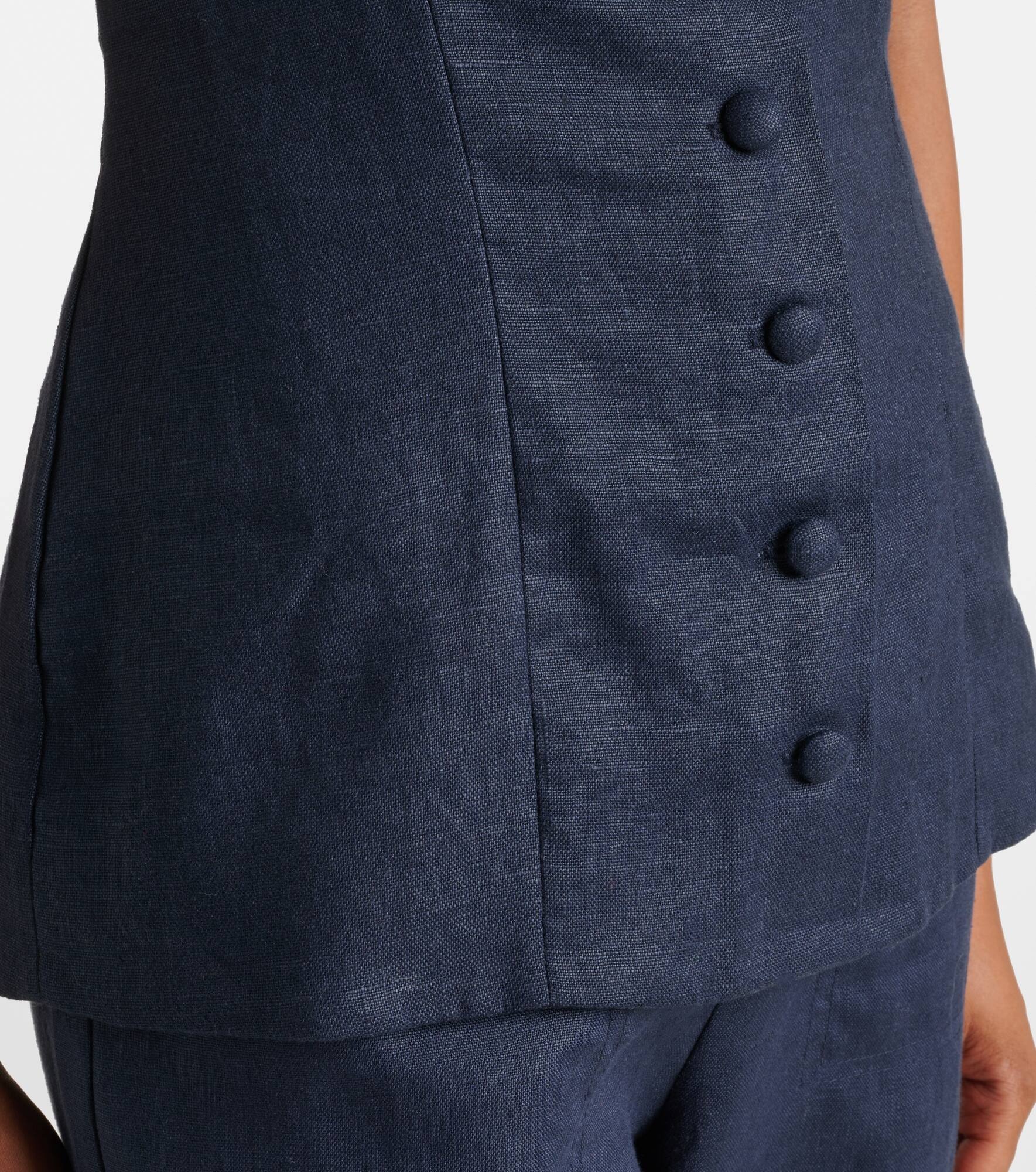 Corbiere linen top - 5