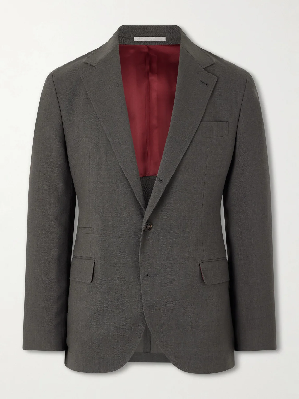 Virgin Wool Suit Jacket - 1
