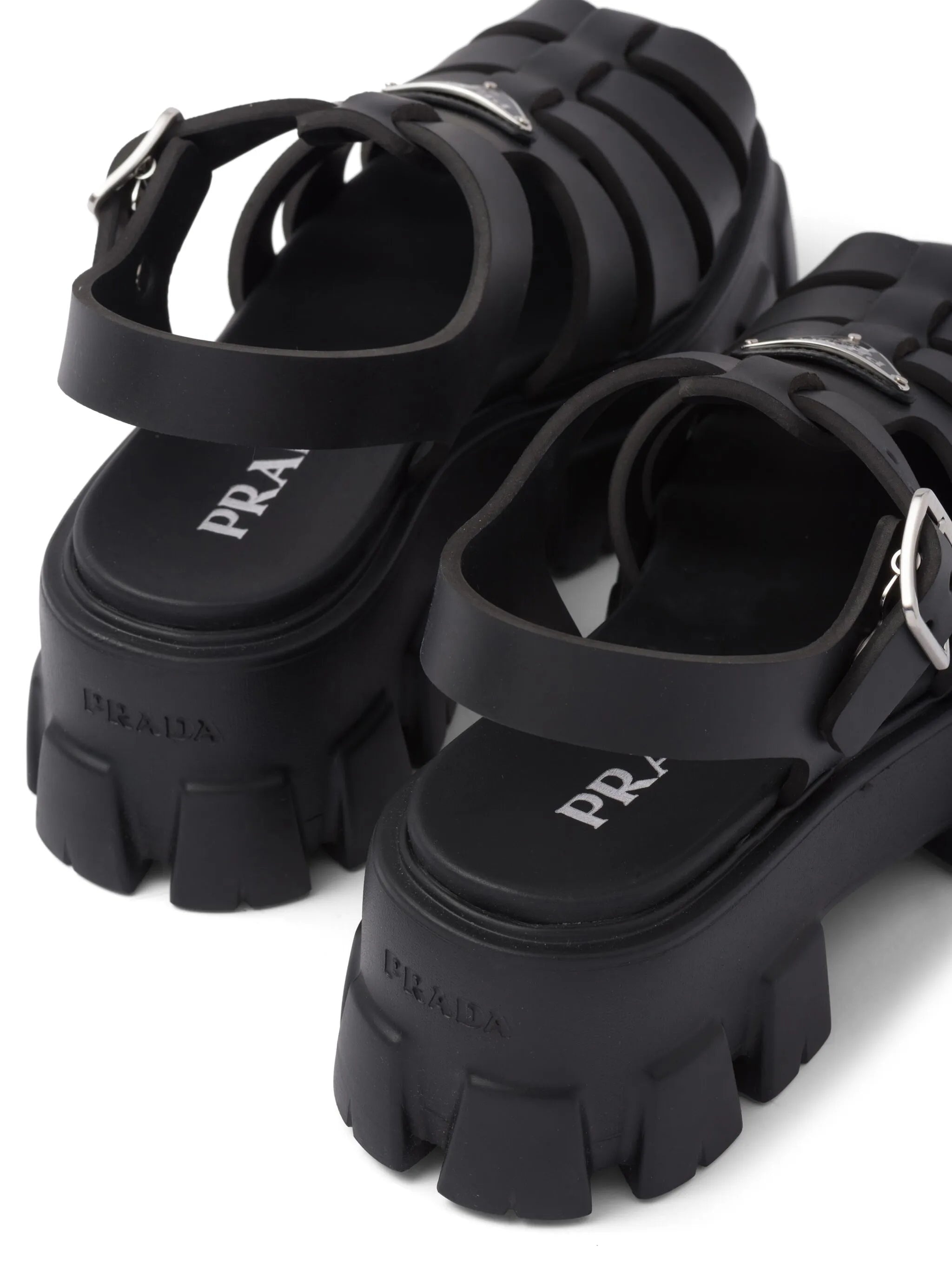 55mm Caged Platform Sandals - 3