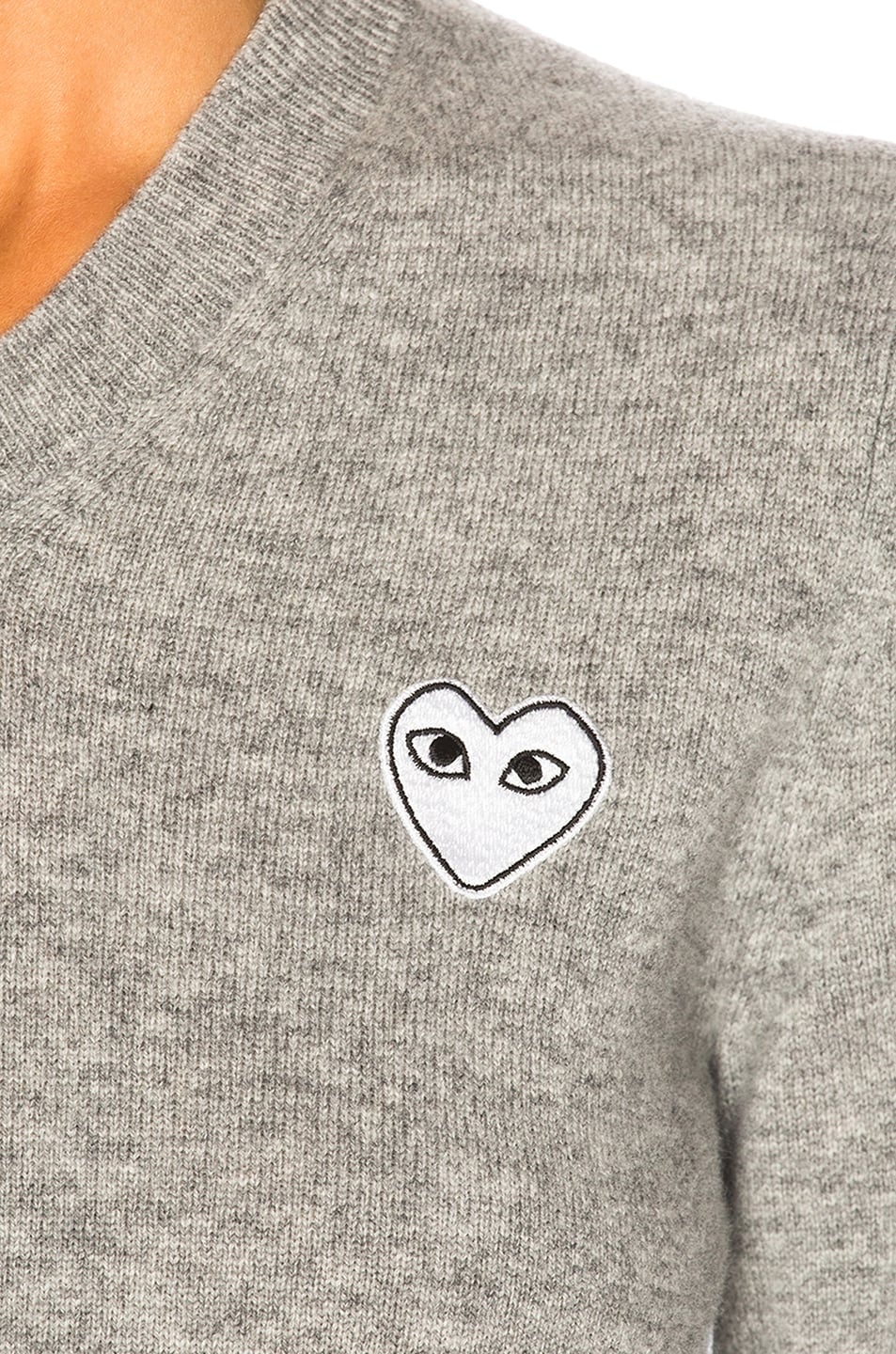 White Heart Pullover - 5