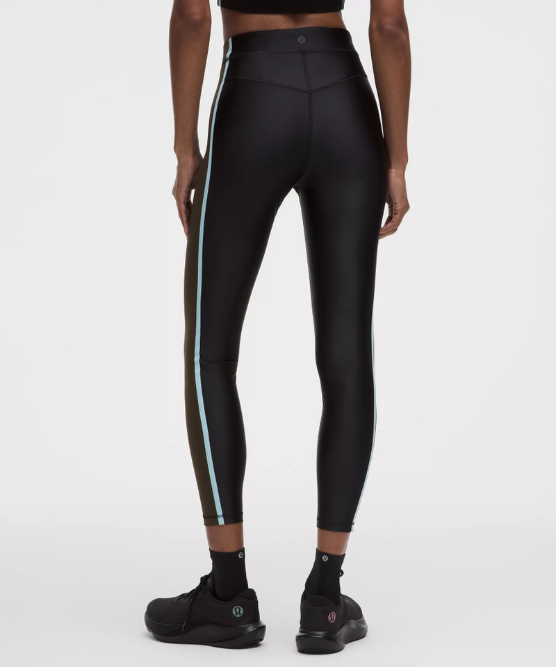 Satin Shine High-Rise Tight 25" *Stripe 3