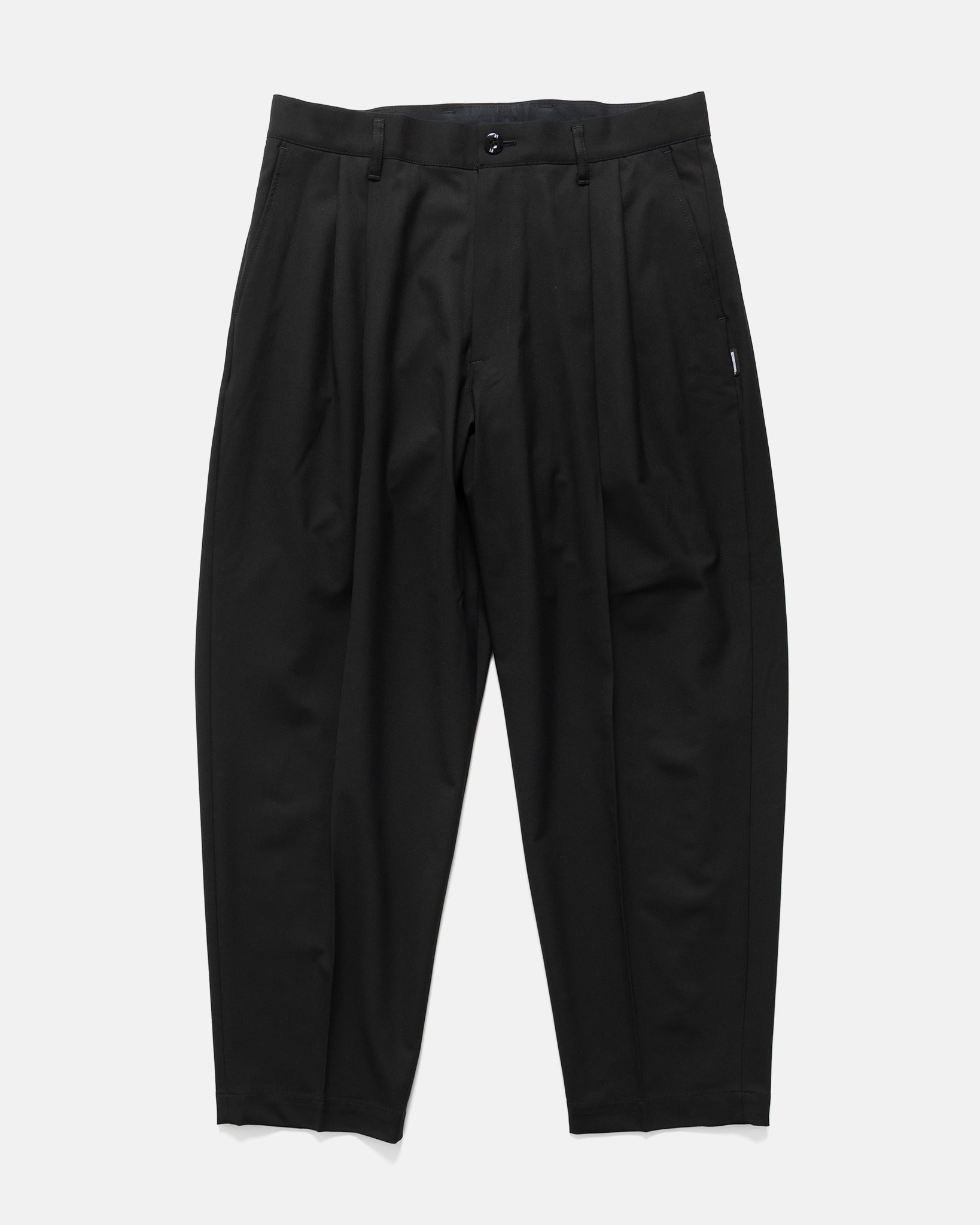 Two Tuck Pants Black - 1