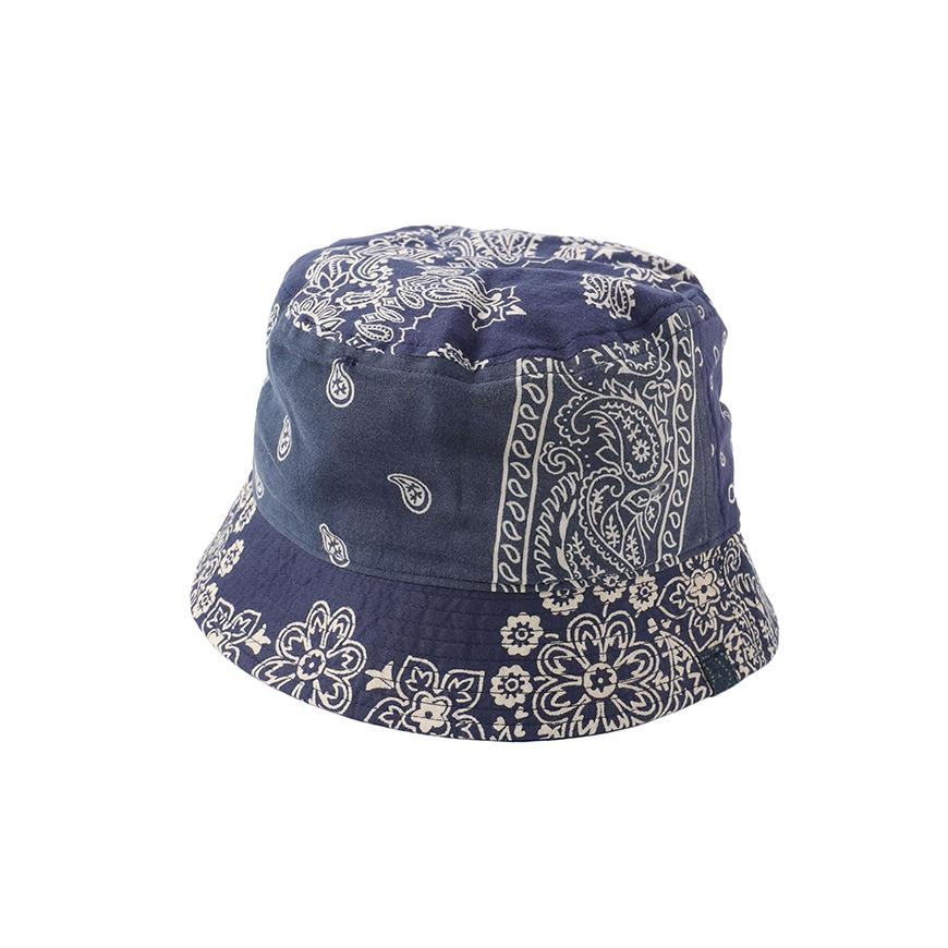 DOME BUCKET HAT NAVY - 1