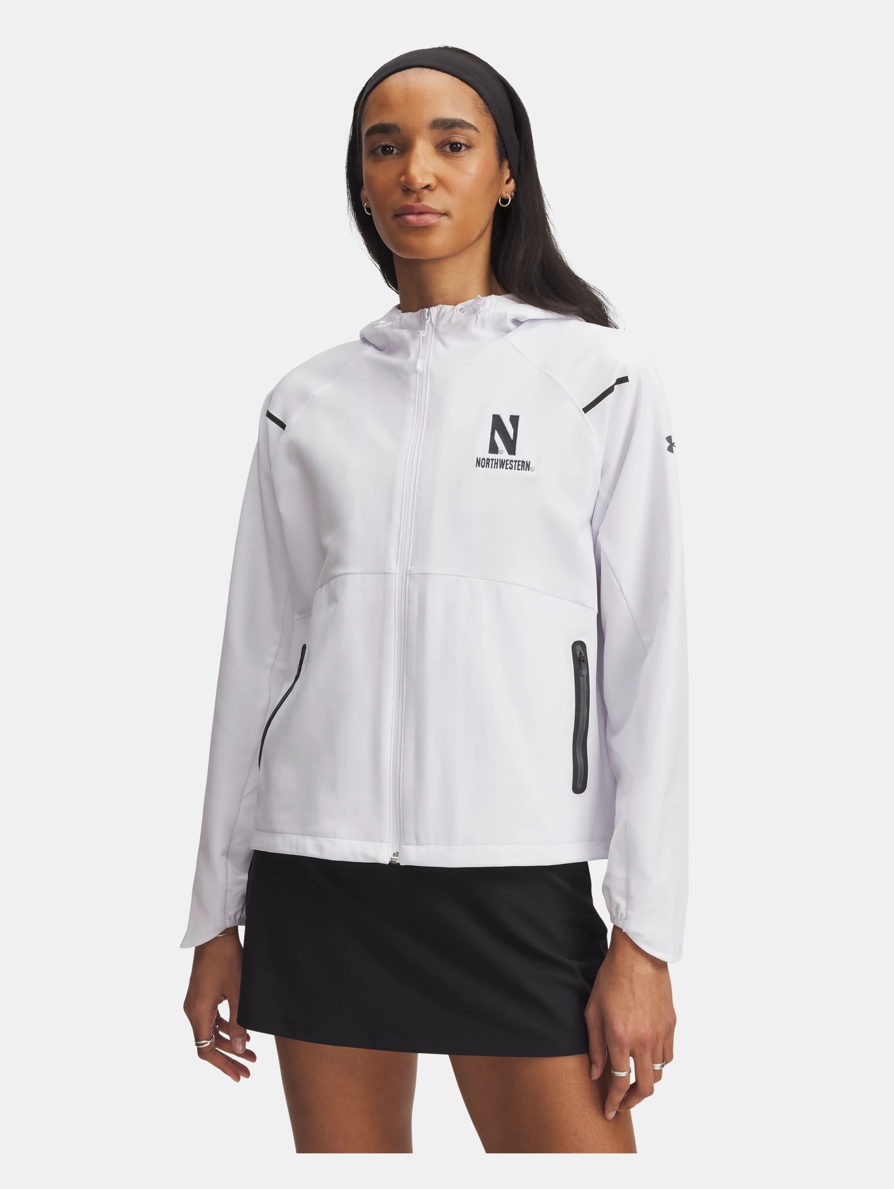 Women's UA Unstoppable Collegiate Hooded Jacket - 2
