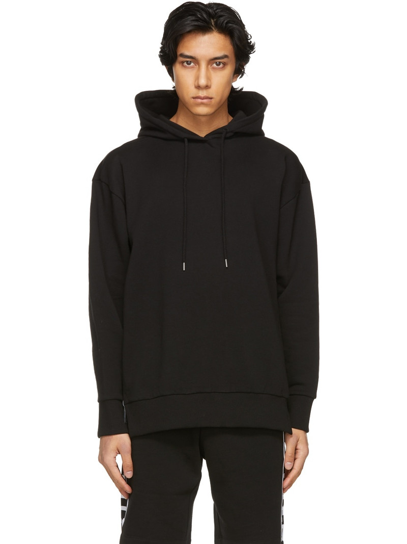 Black Shared Fleece '23 OBS' Hoodie - 1