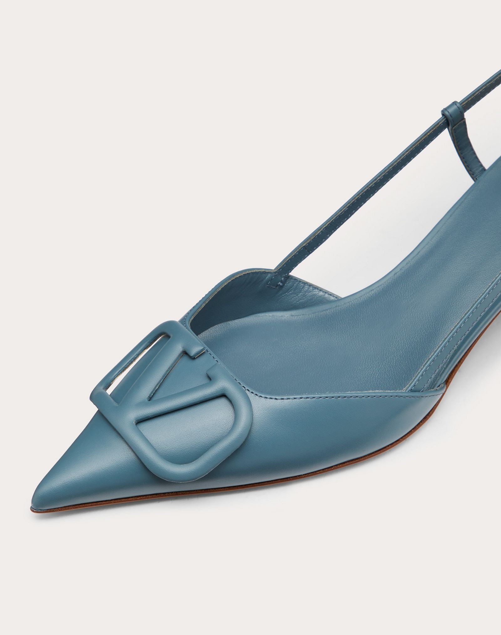 VLogo Signature Calfskin Slingback Pump 40 mm / 1.6 in - 5