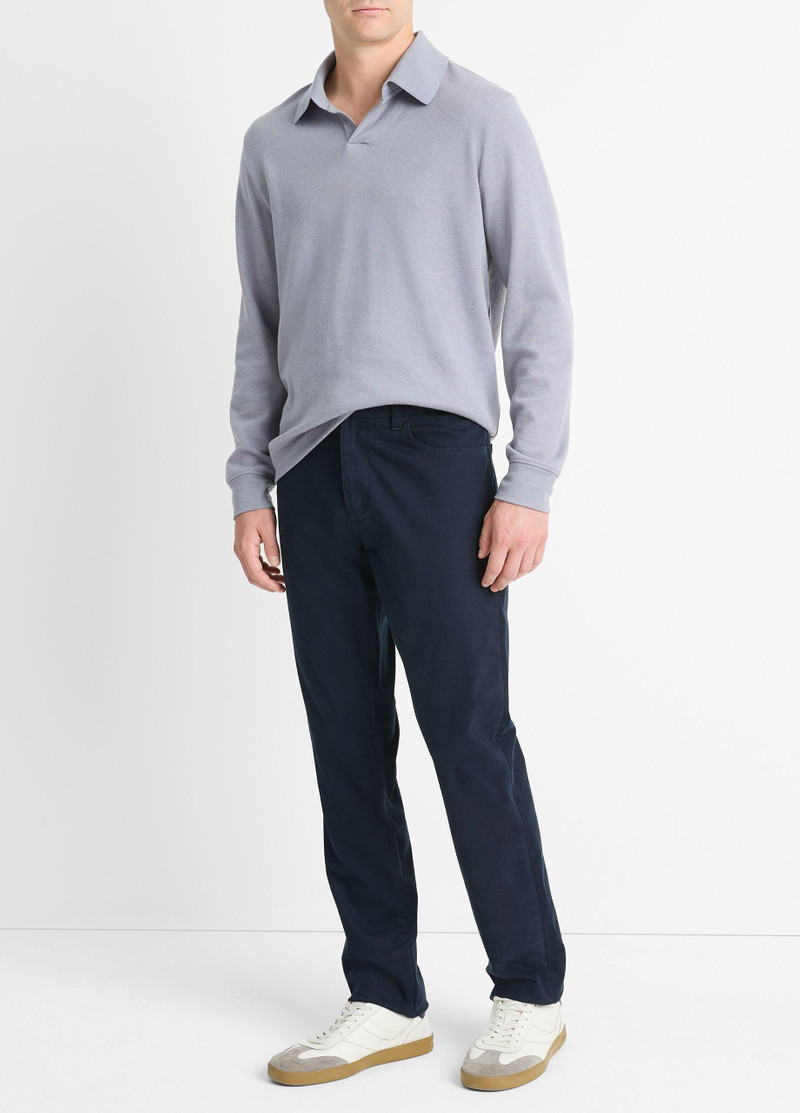 Vince Dylan Slim 5-Pocket Peached Stretch-Cotton Pant outlook