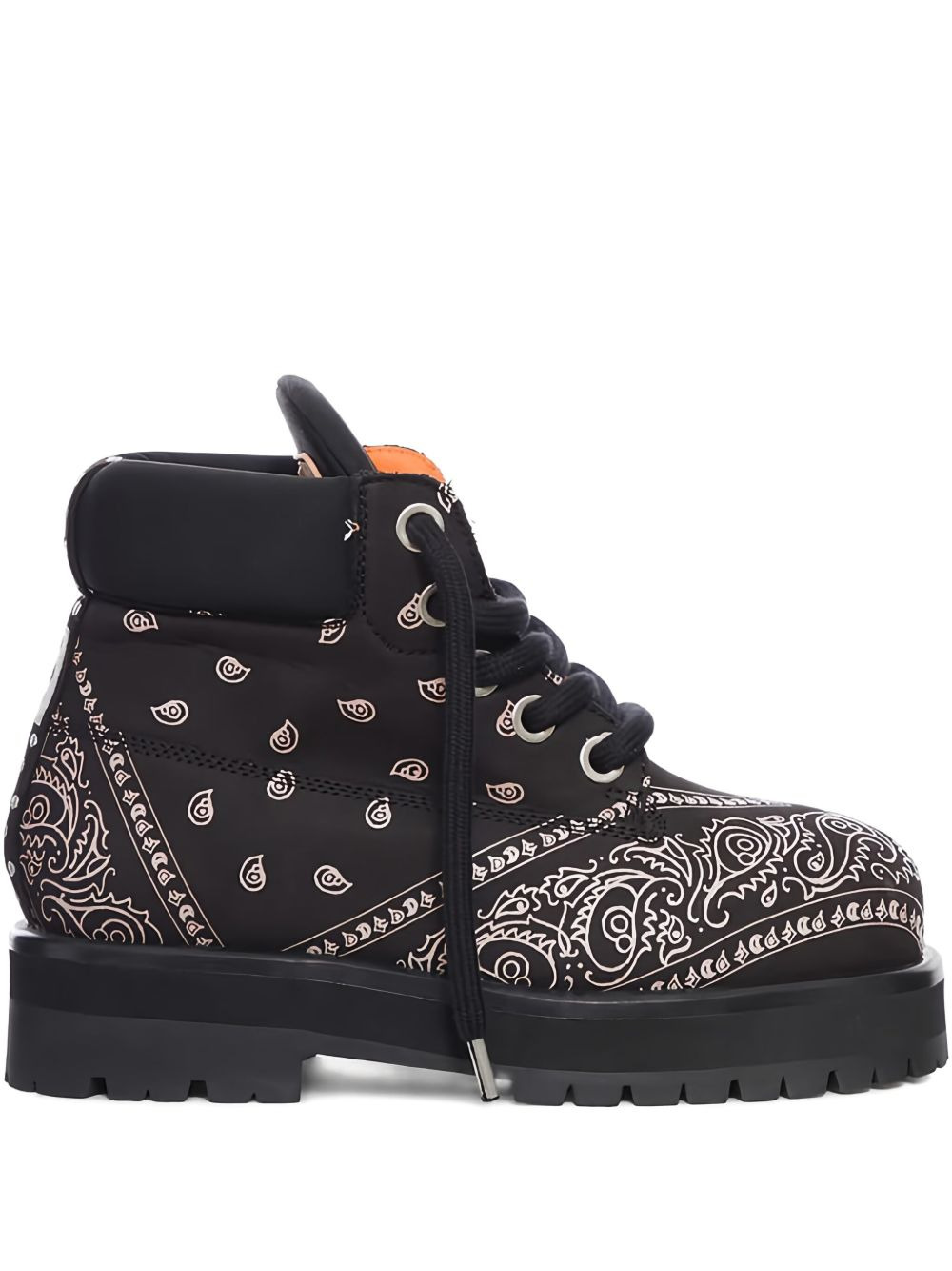 Strada bandana-print boots - 1