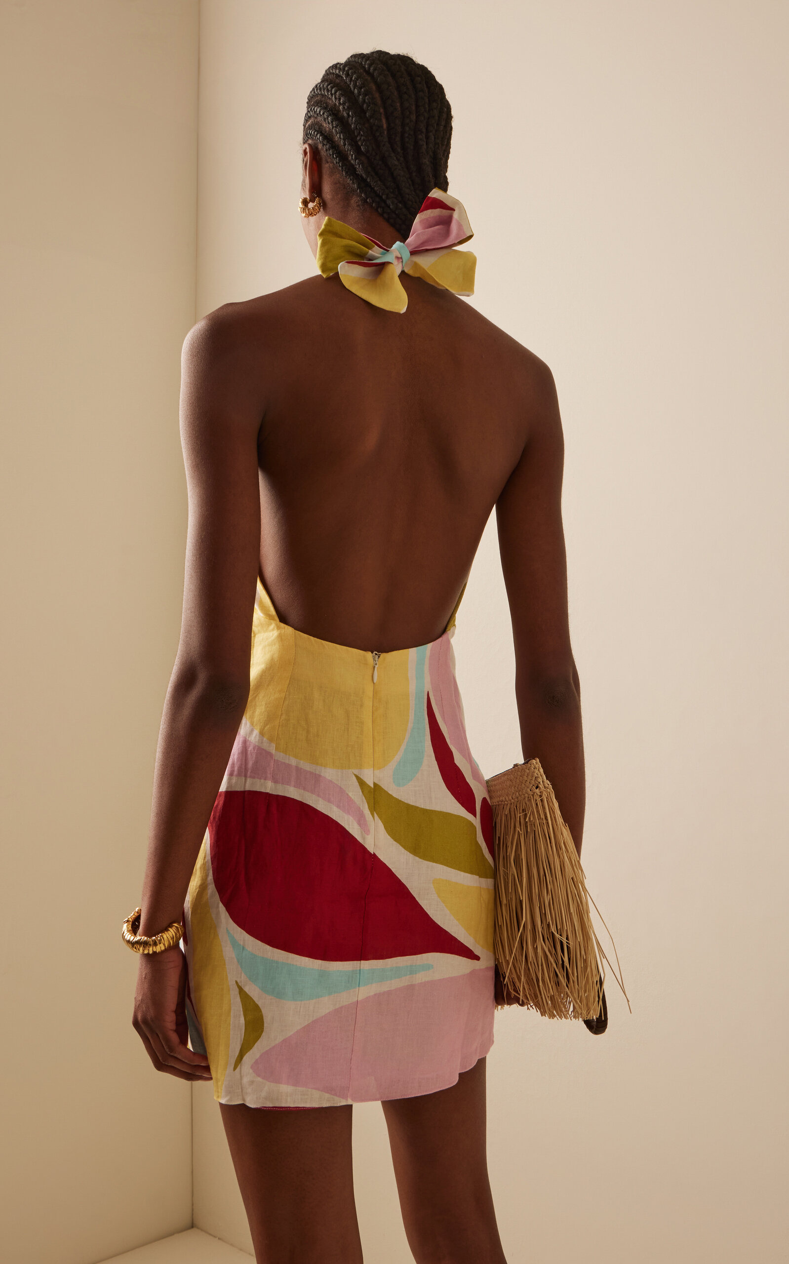 Exclusive Riviera Dalia Linen Dress multi - 4