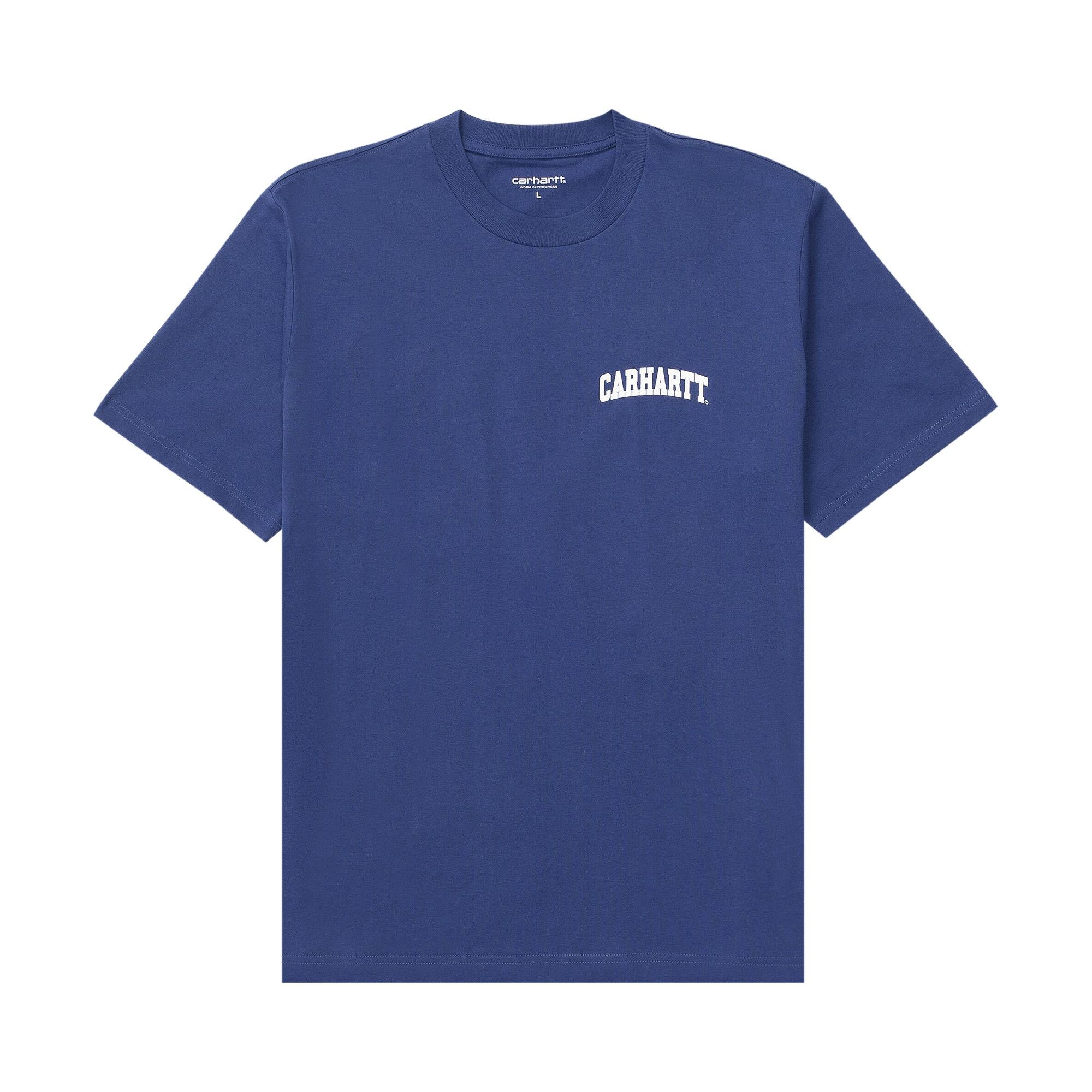 Carhartt WIP Univeristy Script Tee 'Elder/White' - 1