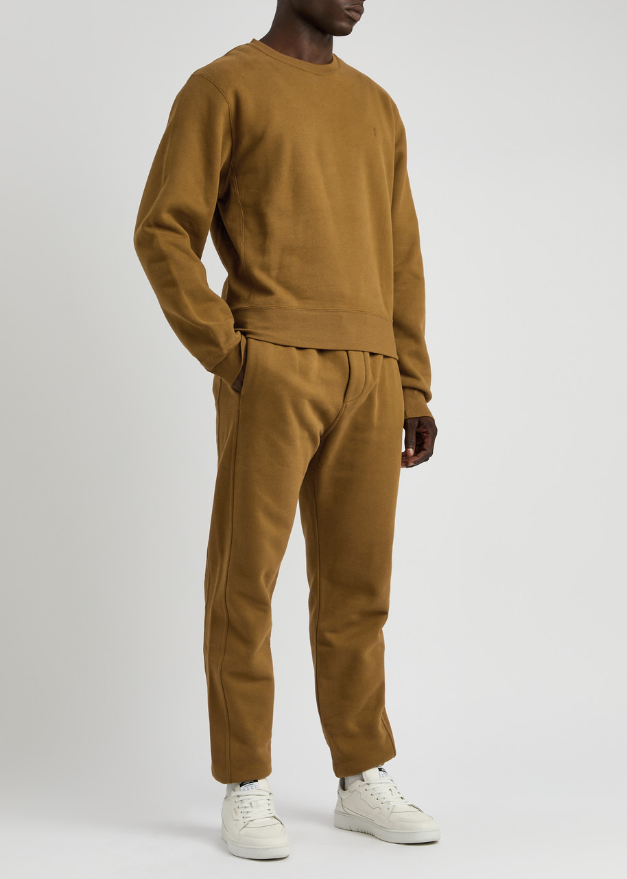 Saint Laurent Logo-embroidered Cotton Sweatpants - 4