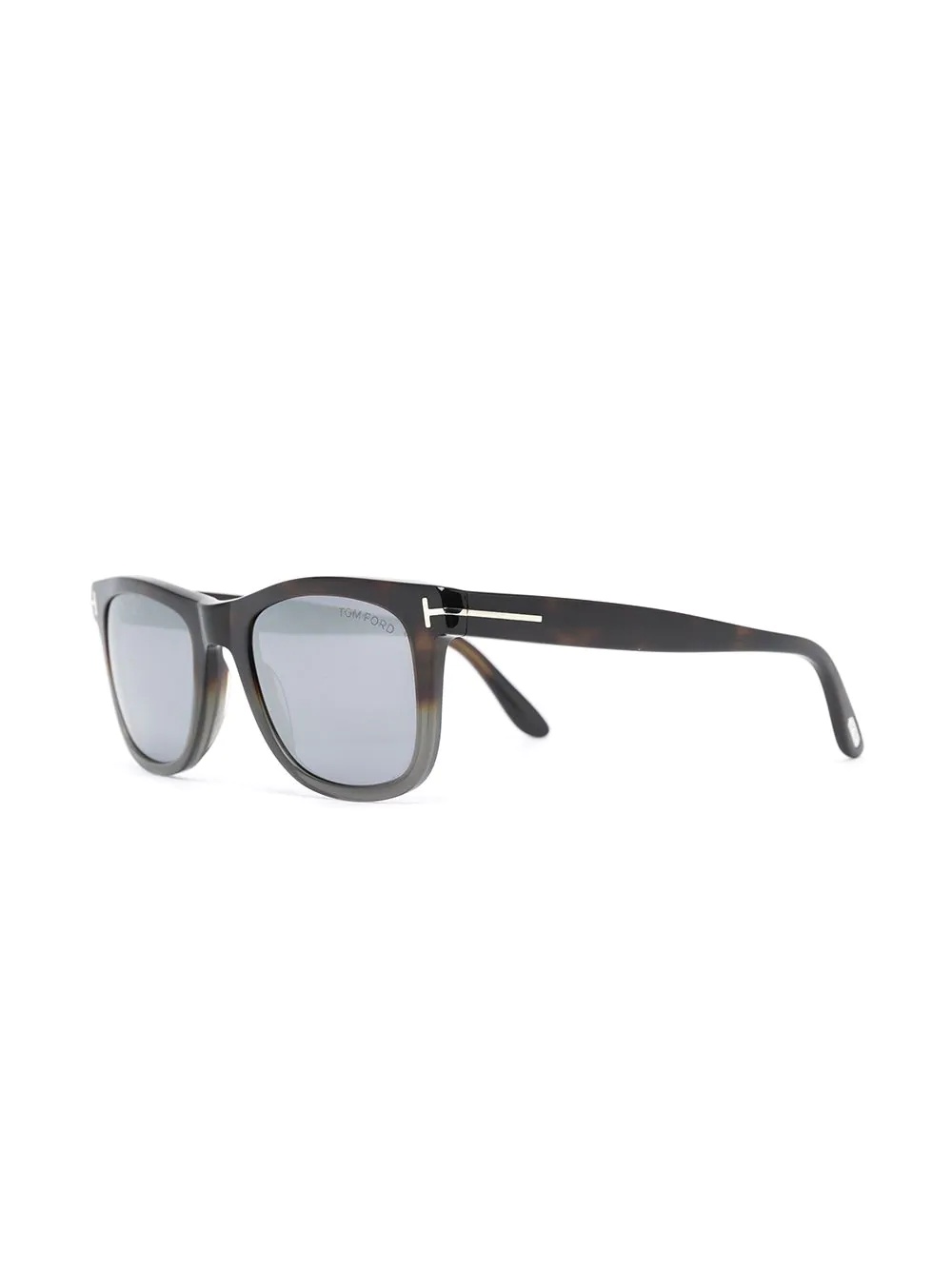 square-frame tinted sunglasses - 2