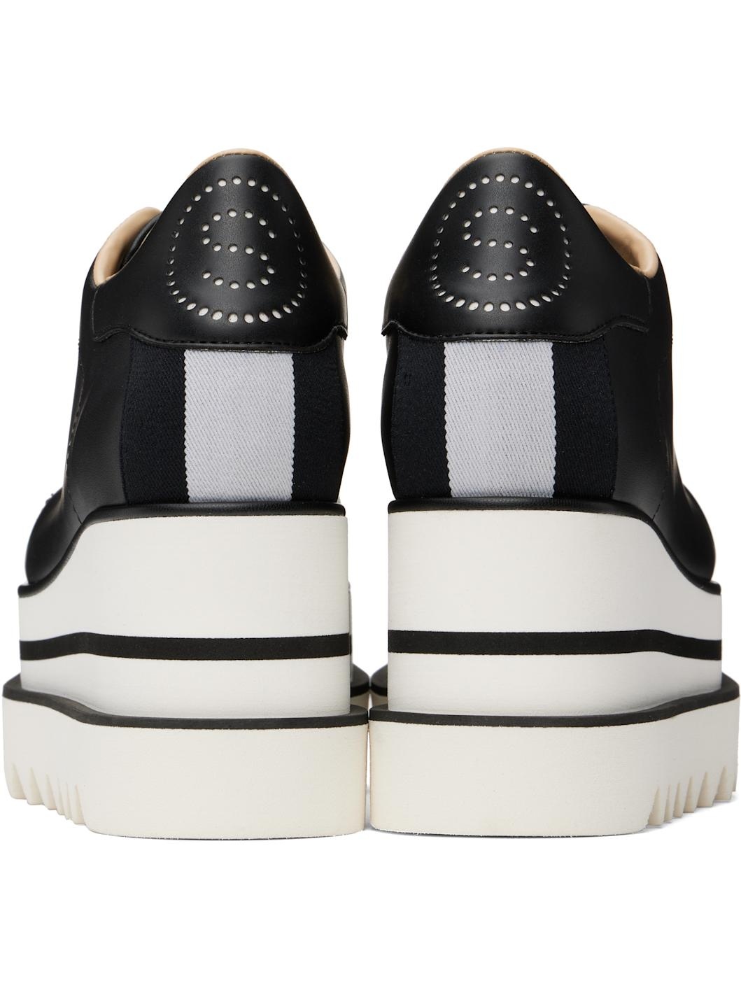 Black & White Sneak Elyse Sneakers - 2