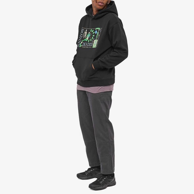 BRAIN DEAD Brain Dead Animal Dieties Hoodie outlook