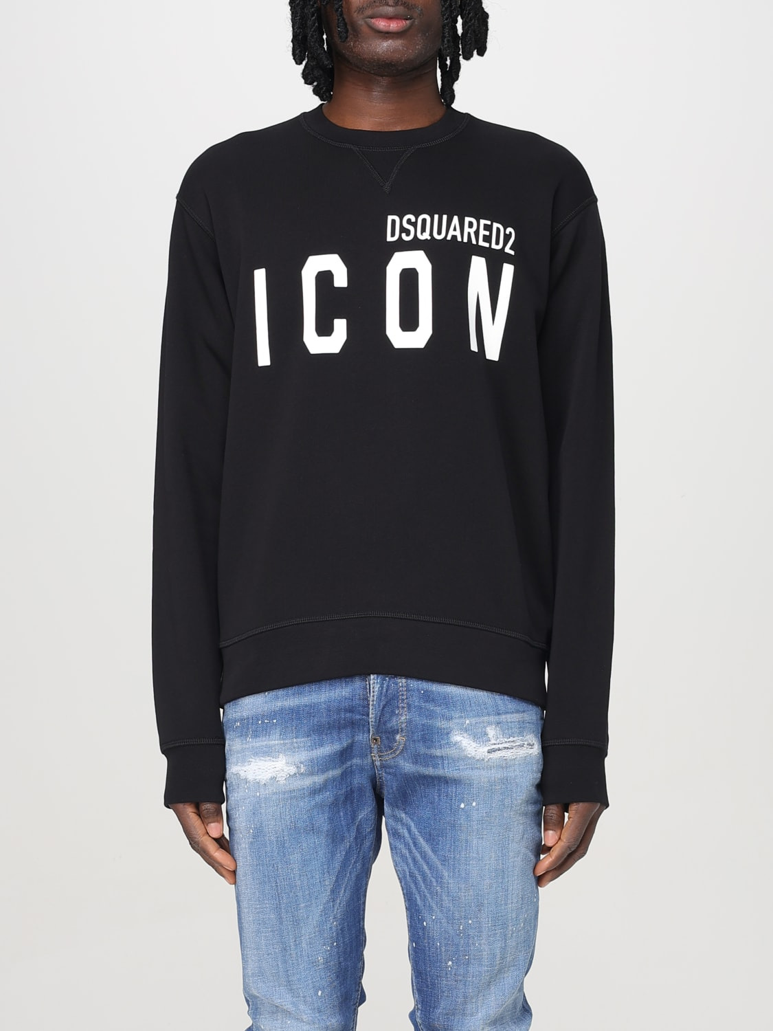 Dsquared2 cotton sweatshirt with logo - 1