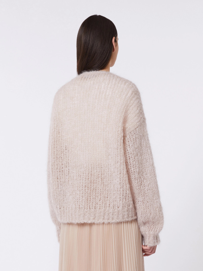 DANZA Mohair cardigan - SAND 4