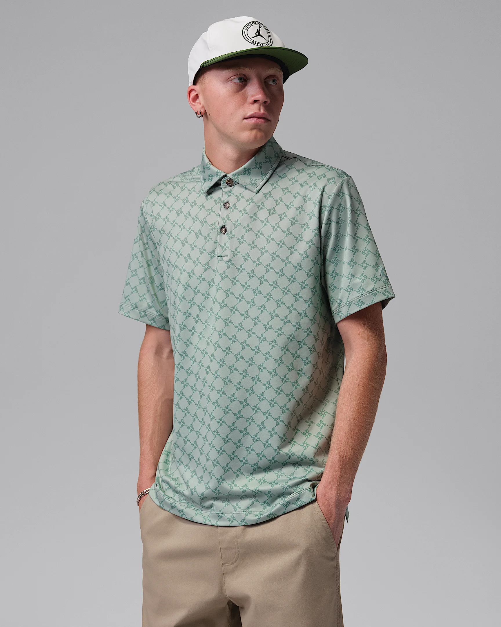 Jordan Sport Men's Printed Golf Polo - 1