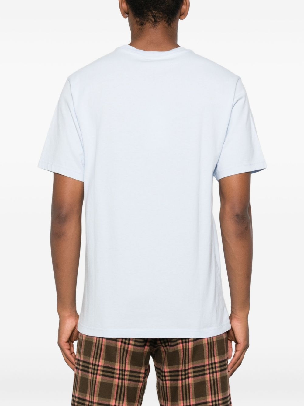 embroidered flower T-shirt - 3