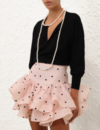 ミニスカート ZIMMERMANN Women Mini Skirts 9074929 3479SSS253 BLCMINFLO Be 6411ec217532f753c3ca0621.jpg?w
