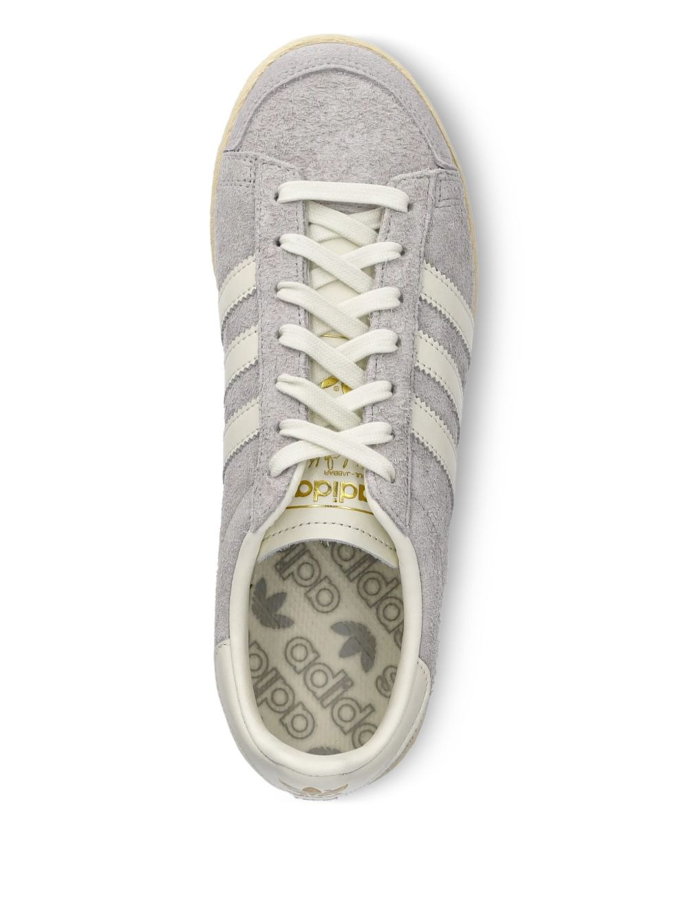 suede 3-stripe sneakers - 4
