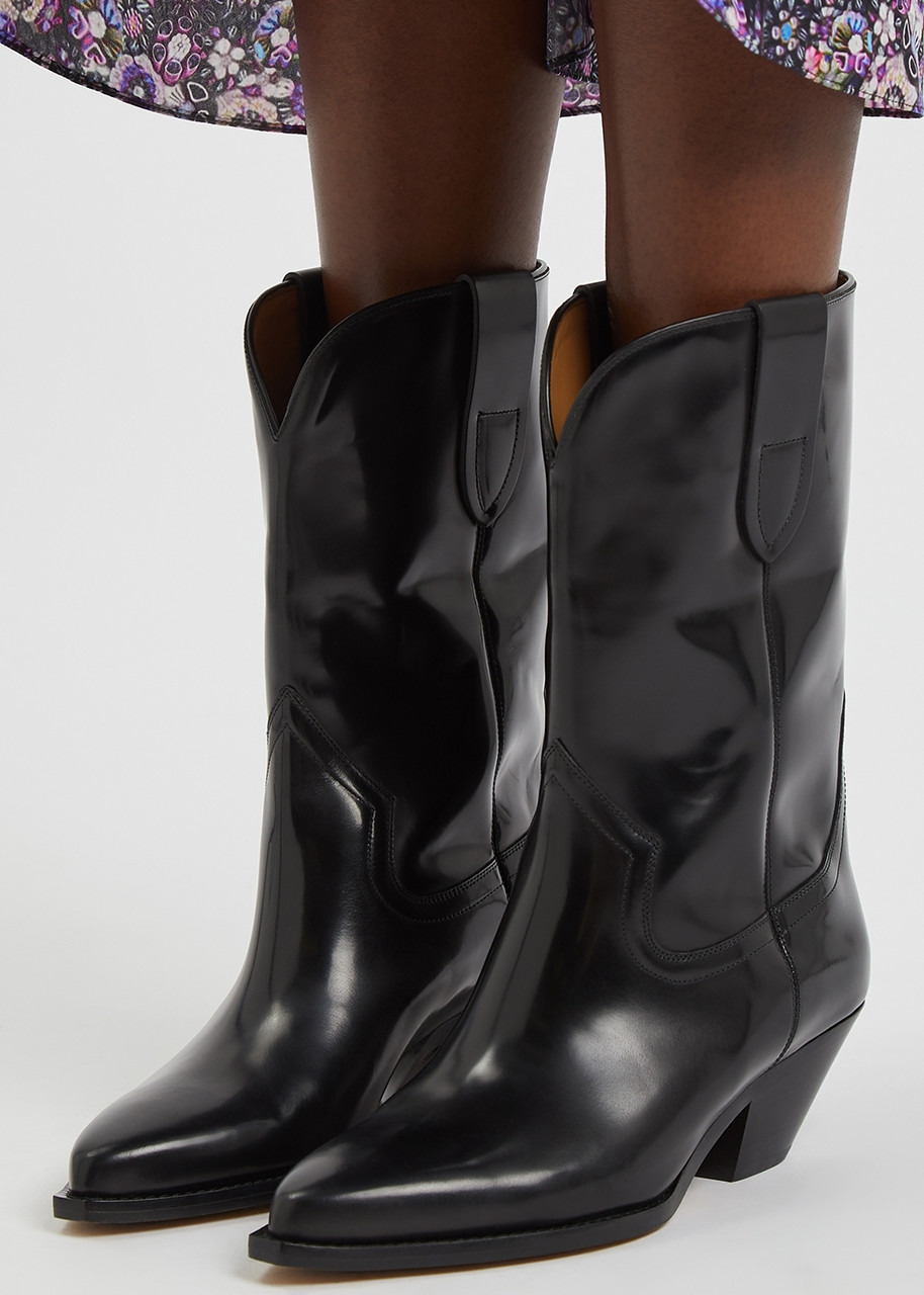 Dahope 50 black leather ankle boots - 5