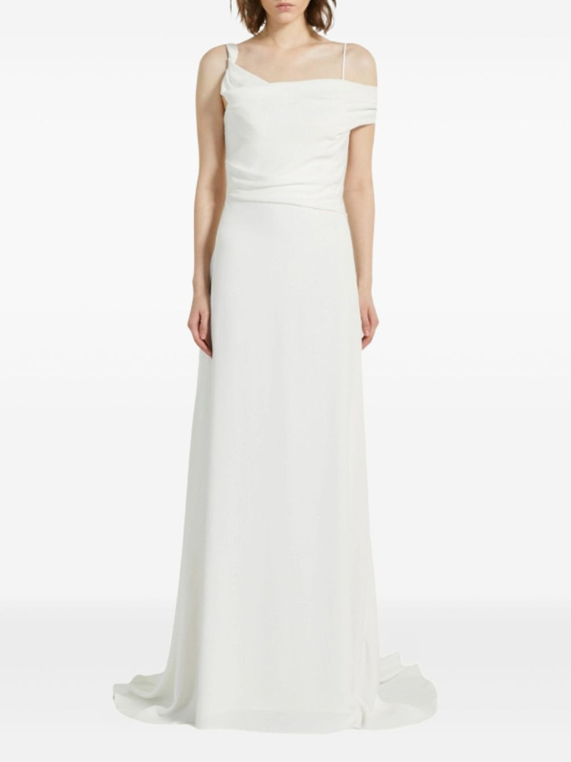Max Mara Ghiglia draped maxi dress outlook